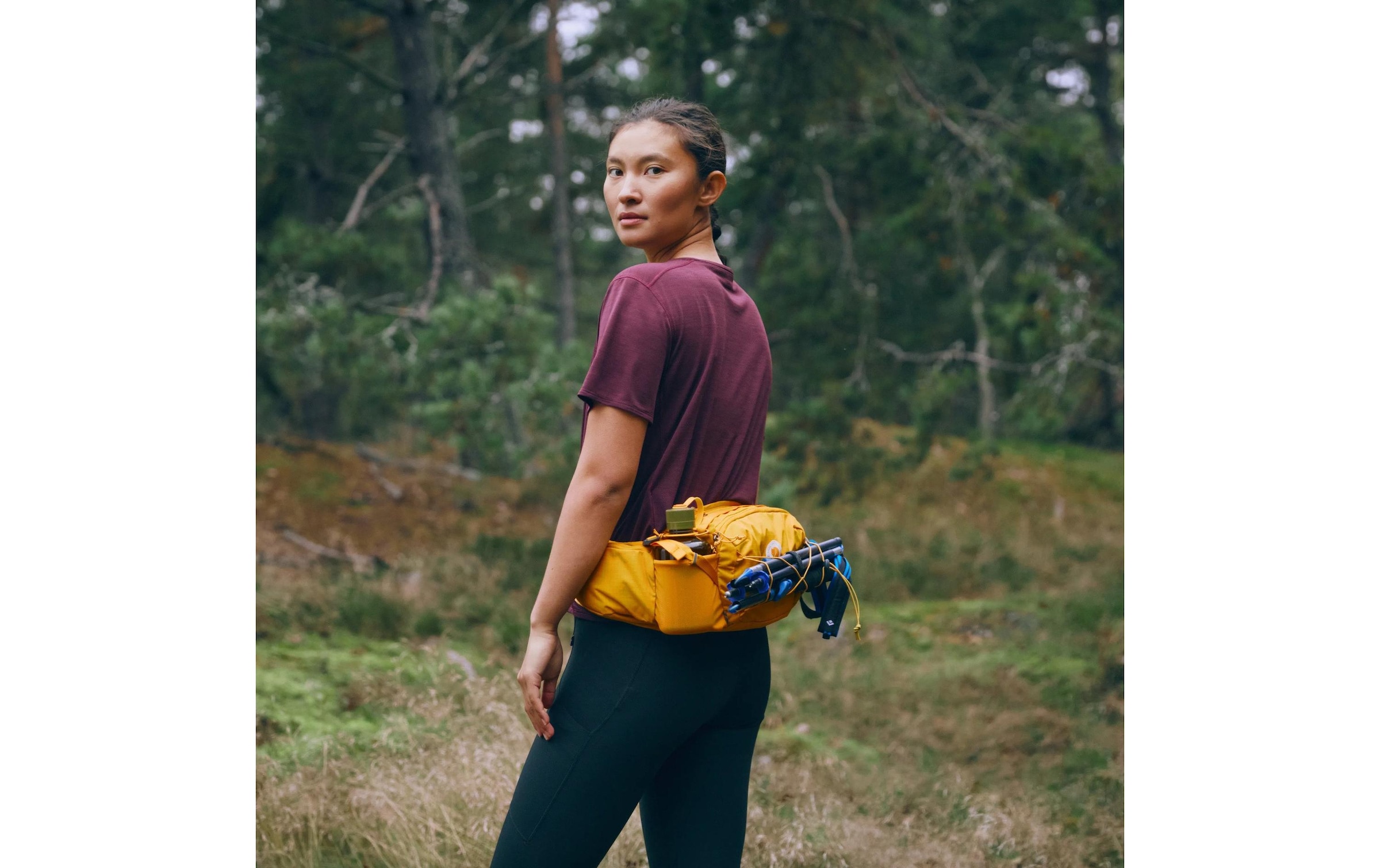 Fjällräven Sac ventral »Abisko Hip Pack 6 Mustard Yellow«