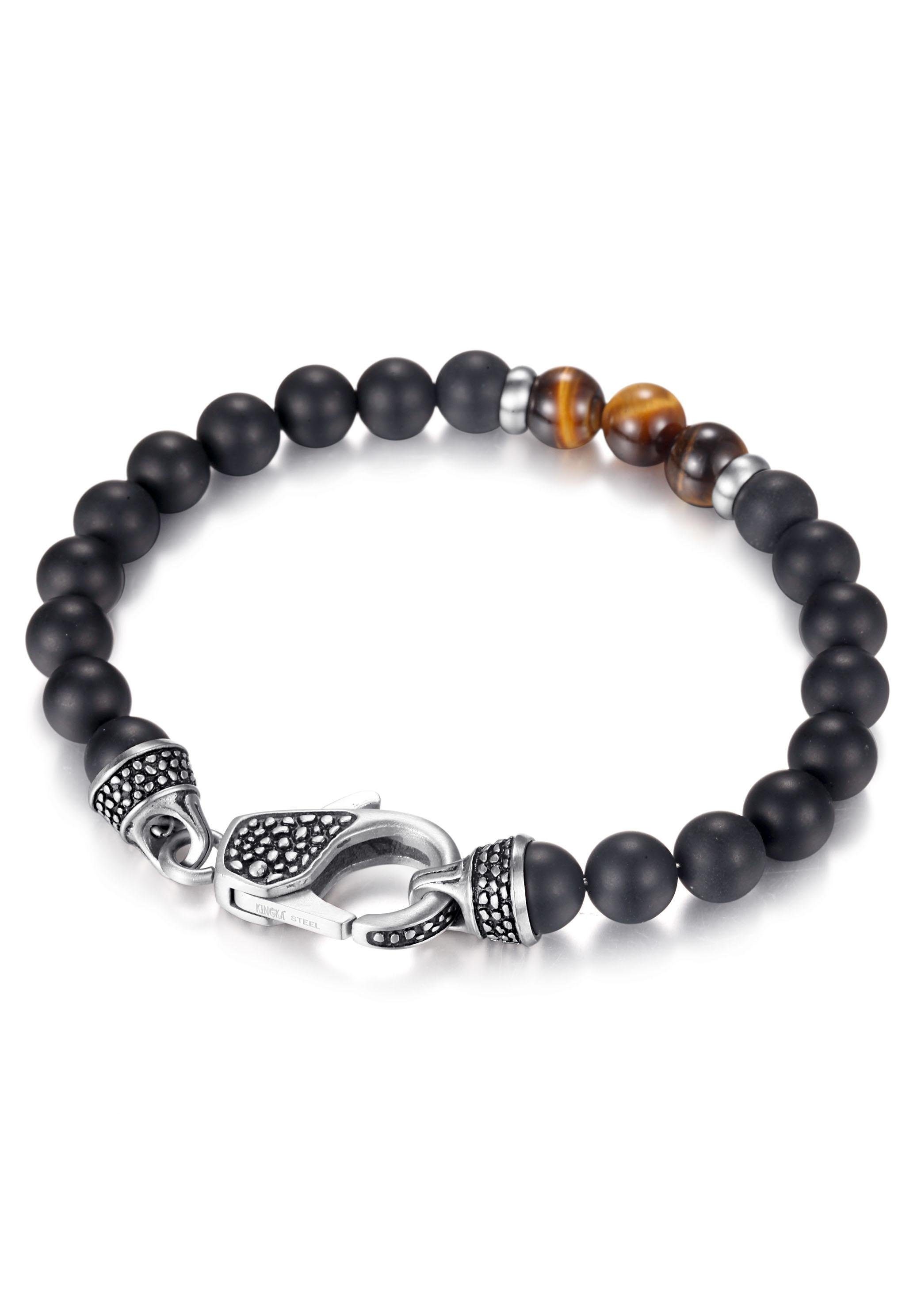 Image of Kingka Armband »SB2178SAG«, mit Achat und Tigerraugen bei Ackermann Versand Schweiz