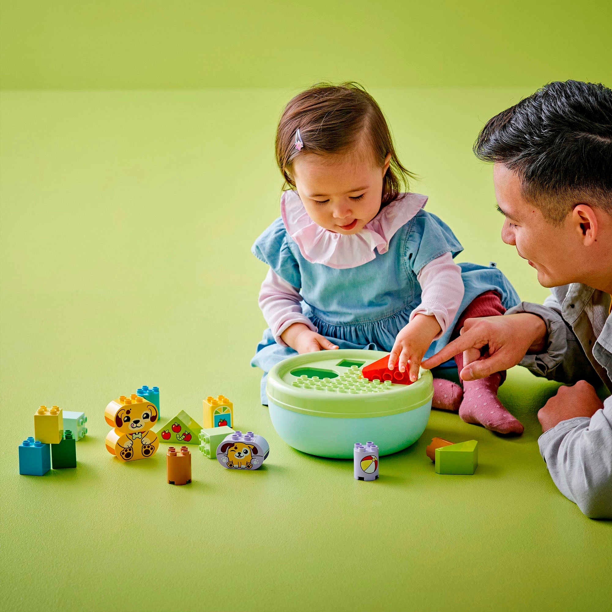 LEGO® Konstruktionsspielsteine »Formsortierer: Welpenhaus (10441), LEGO DUPLO My First« Made in Europe