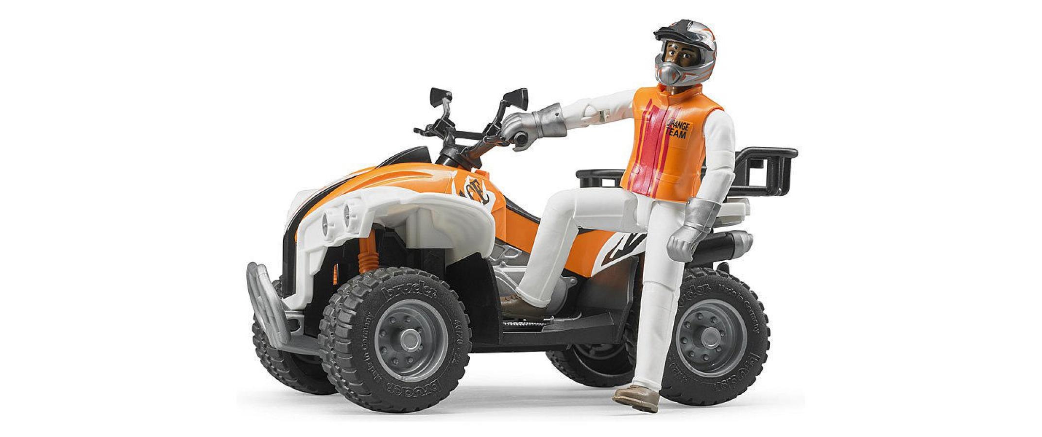 Bruder® Spielzeug-Auto »Figurense-Quad mit Fahrer«