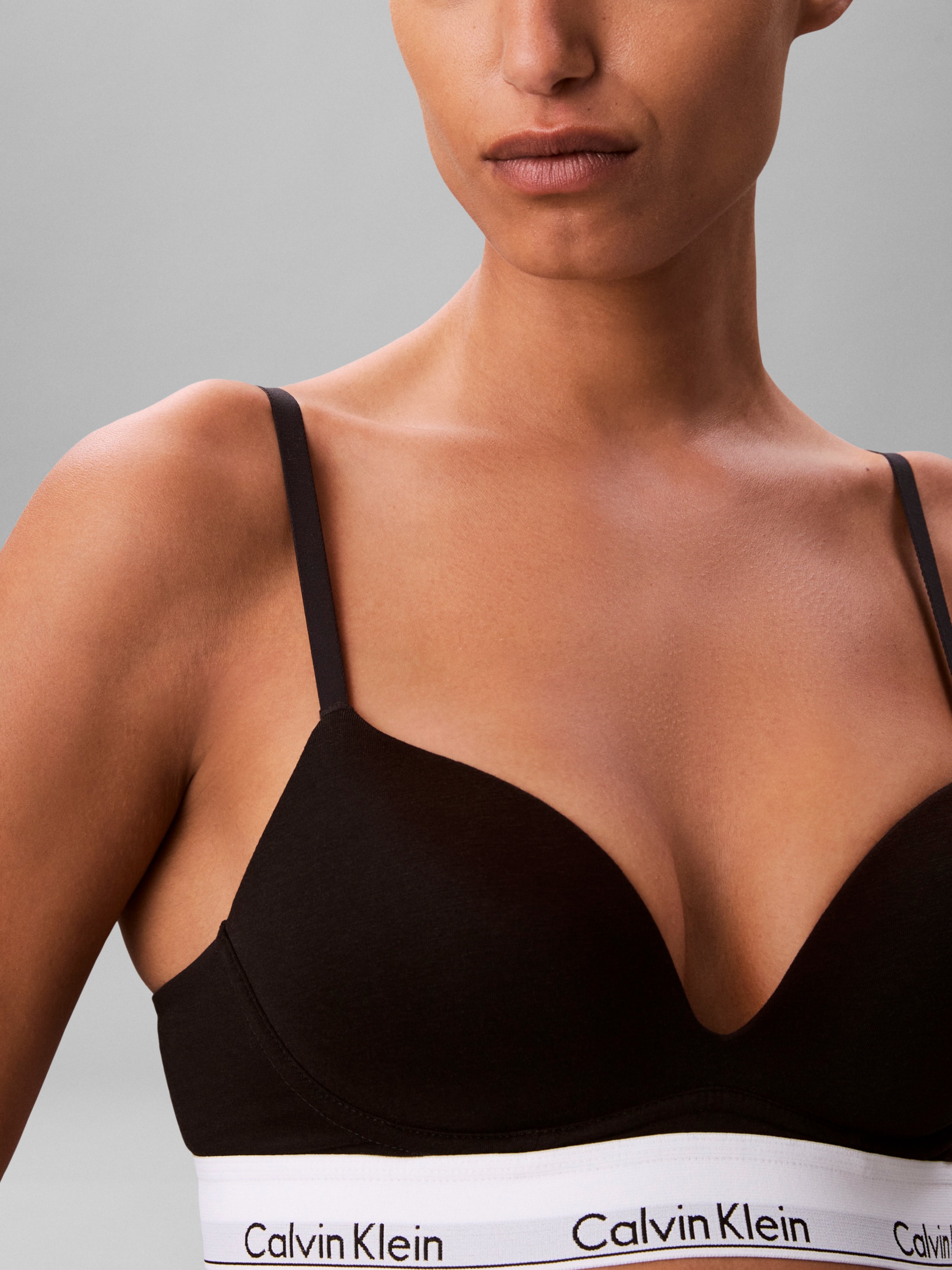 Calvin Klein Underwear Push-up-BH »PLUNGE PUSH UP« mit Logobund