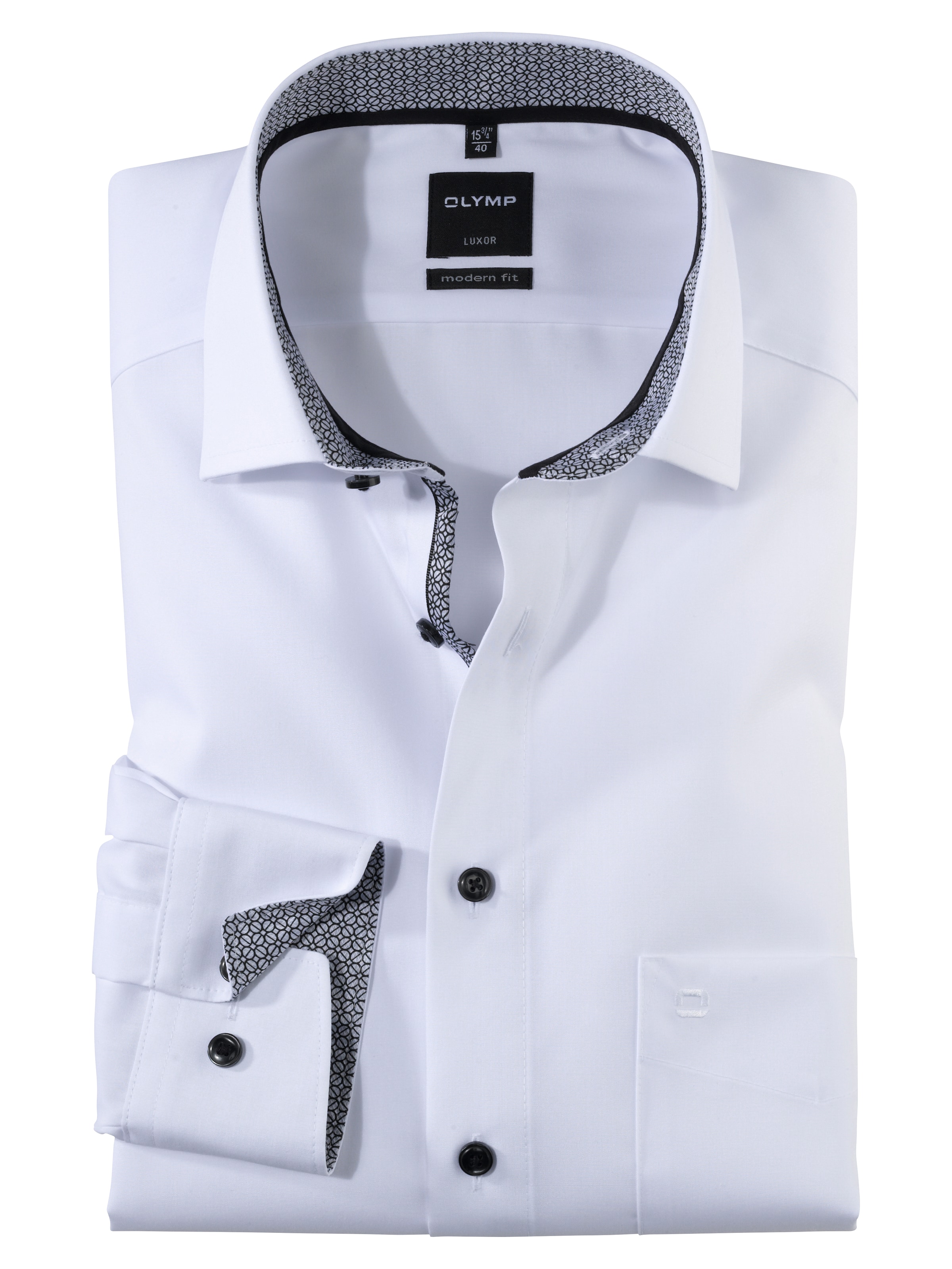 OLYMP Businesshemd »Luxor modern fit« mit extra langen Ärmeln