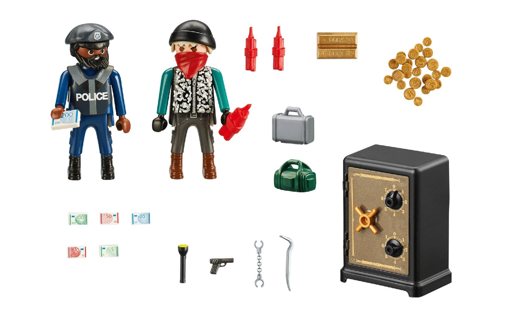 Playmobil® Spielbausteine »City Action Starter Pack Tresorknacker 70908«