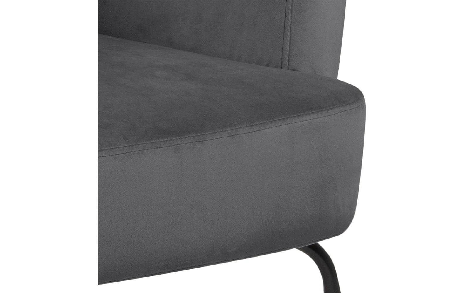 AC Design Sessel »Melissa 75 x 83 cm« Eleganter Loungesessel mit weichem Samtbezug