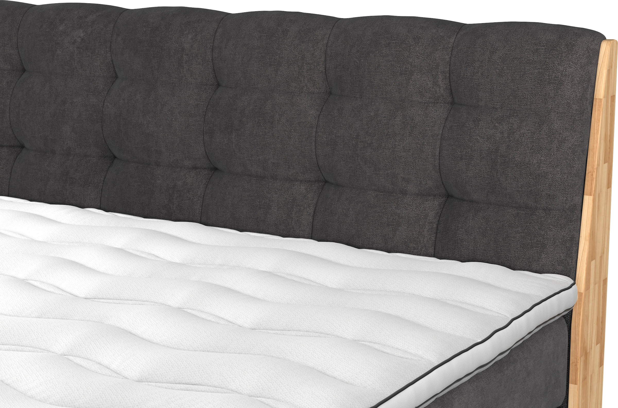 Home affaire Boxspringbett »Naome« Boxspringbett, Inklusive Topper