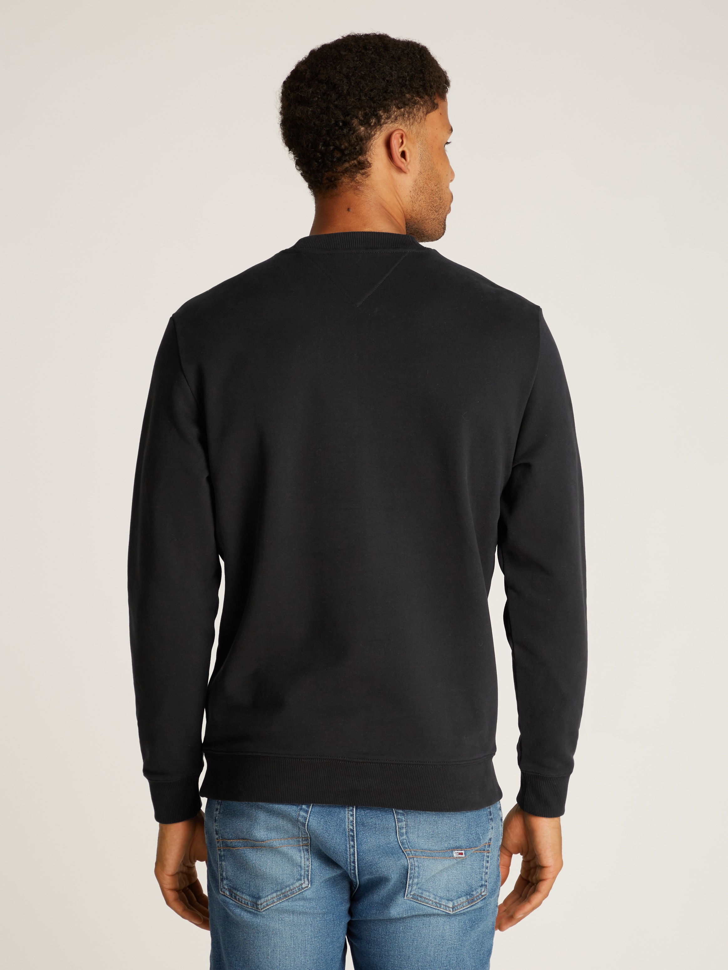 Tommy Jeans Plus Sweatshirt »TJM REG ENTRY GRAPHIC CREW EXT«, in Grossen Grössen, Logodruck