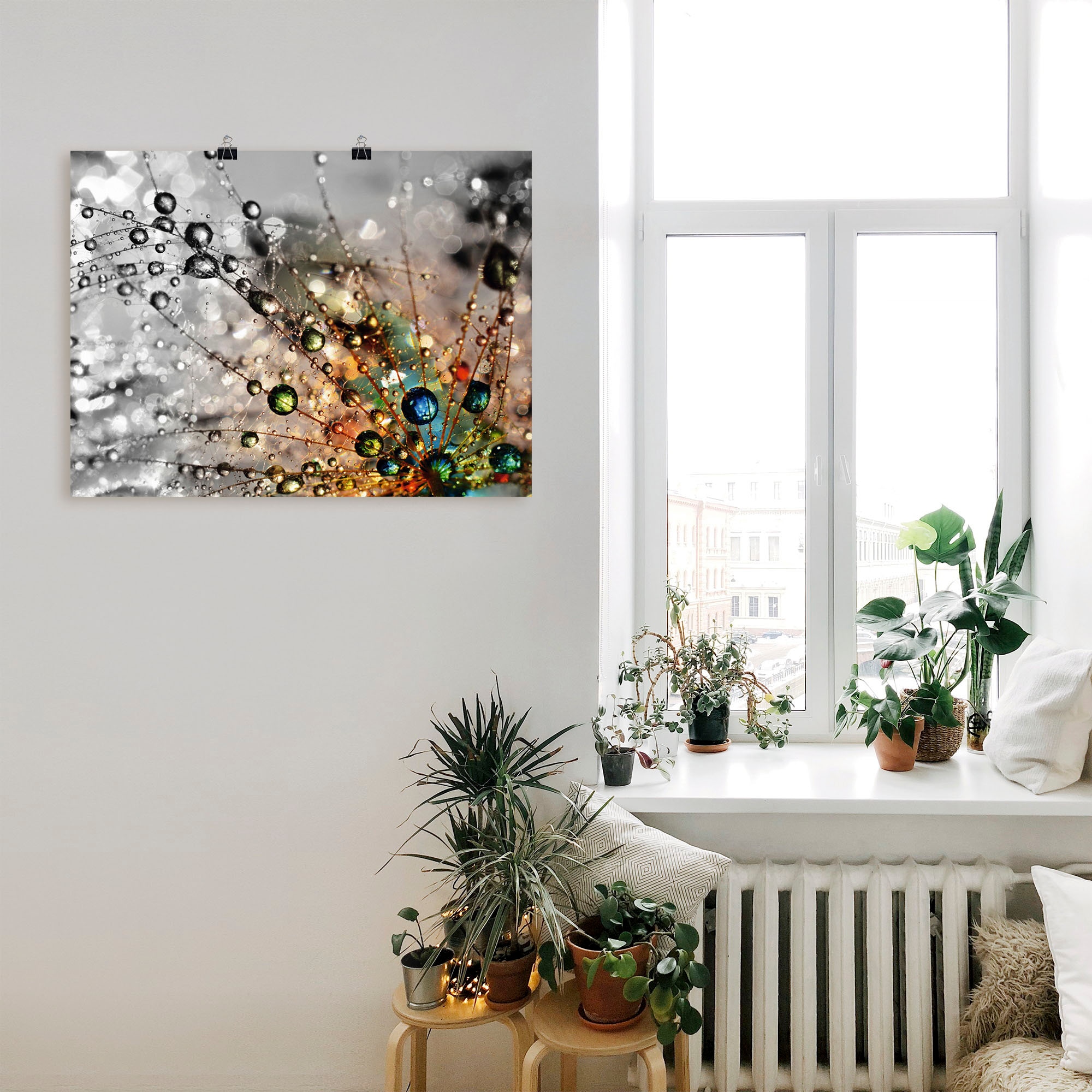 Artland Wandbild »Farbenfrohe Natur«, Blumen, (1 St.), als Alubild, Outdoorbild, Leinwandbild, Poster, Wandaufkleber