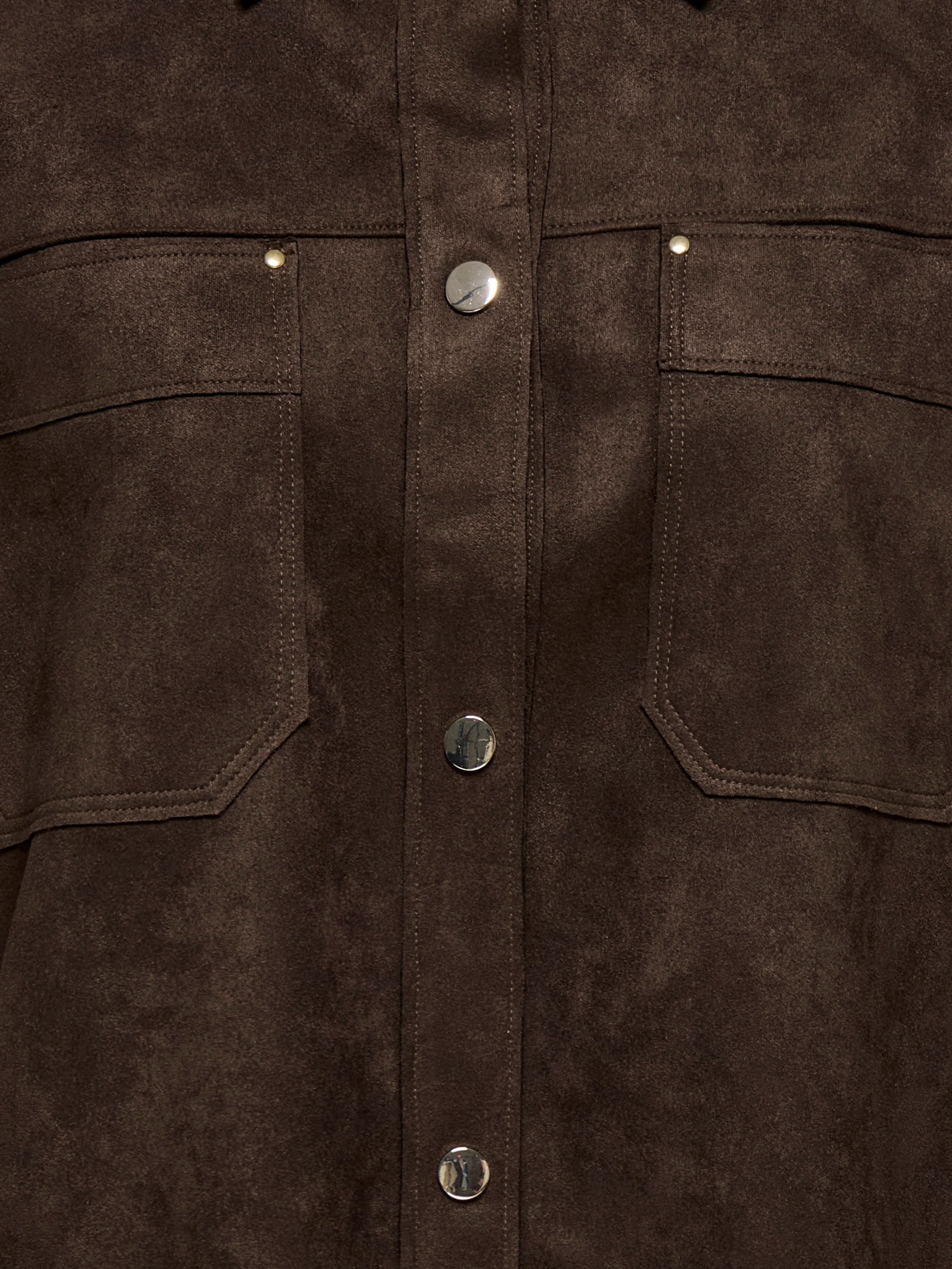JDY Blouse chemise »JDYJULLE L/S FAKE SUEDE SHIRT JRS NOOS« fibre synthétique, coupe régulière