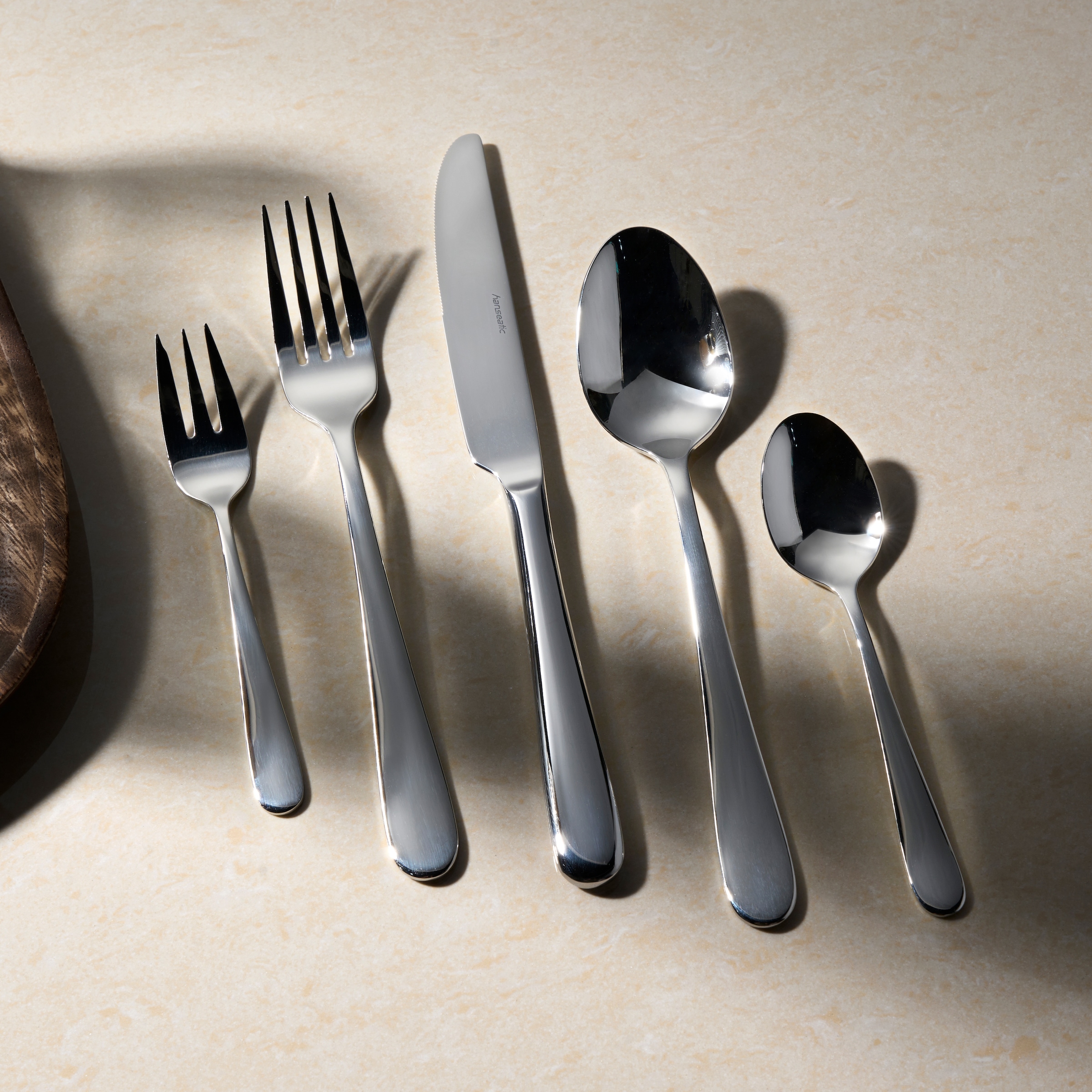 Hanseatic Besteck-Set »BASIC« modischer Klassiker