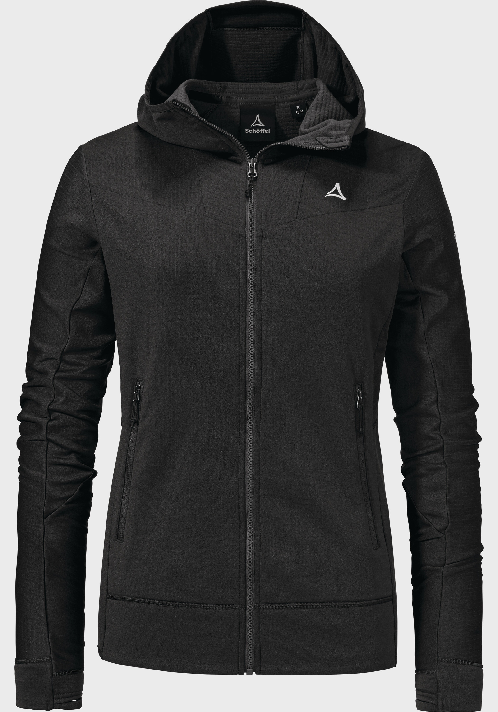Schöffel Fleecejacke »Mountain Fleece Hoody Style Blaueis WMS« mit Kapuze