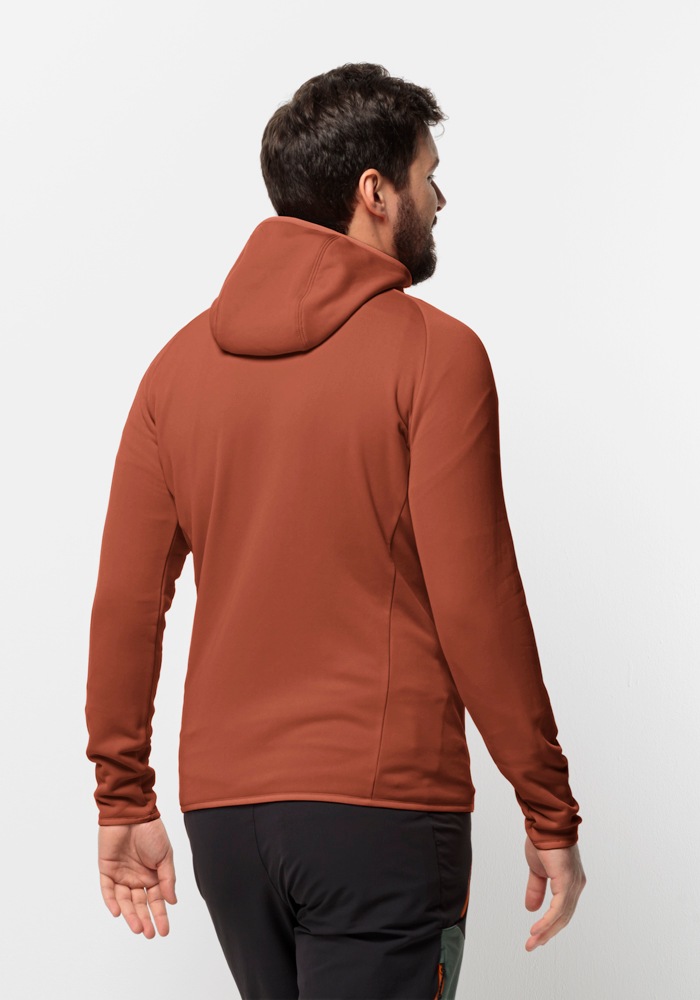 Jack Wolfskin Fleecejacke »BAISELBERG HOODED FZ M«, mit Kapuze