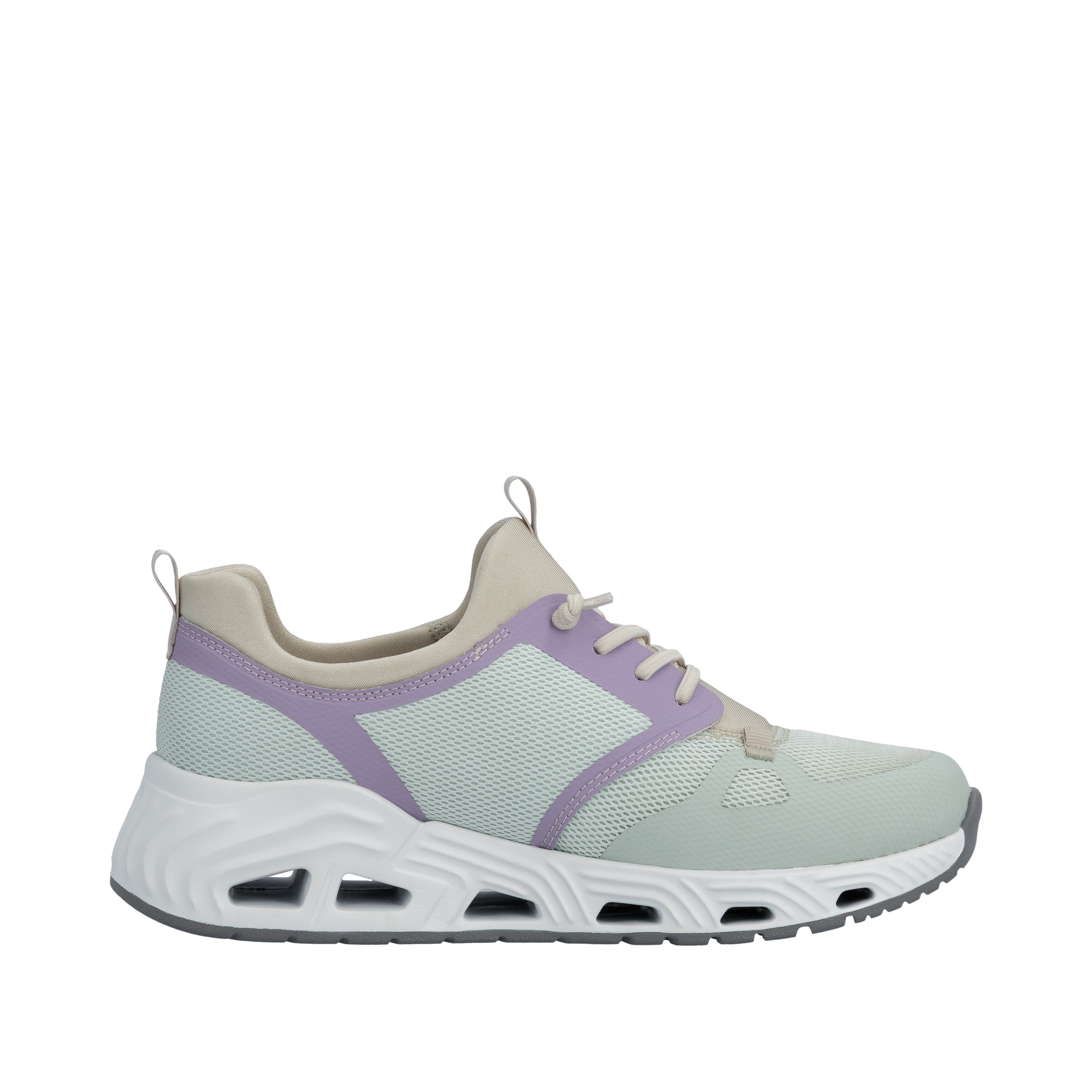 Rieker Slip-On Sneaker  Schlupfschuh, Freizeitschuh, Schnürschuh mit Gummizug