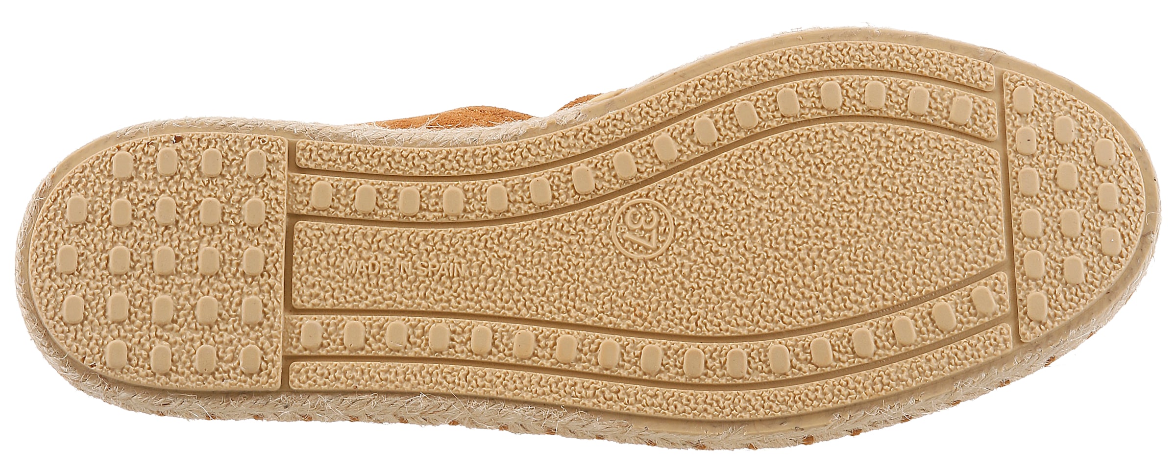 VERBENAS Espadrille »CARMEN SERRAJE«  , Schlupfschuh, Sommerschuh, Loafer mit typischem Jute-Rahmen