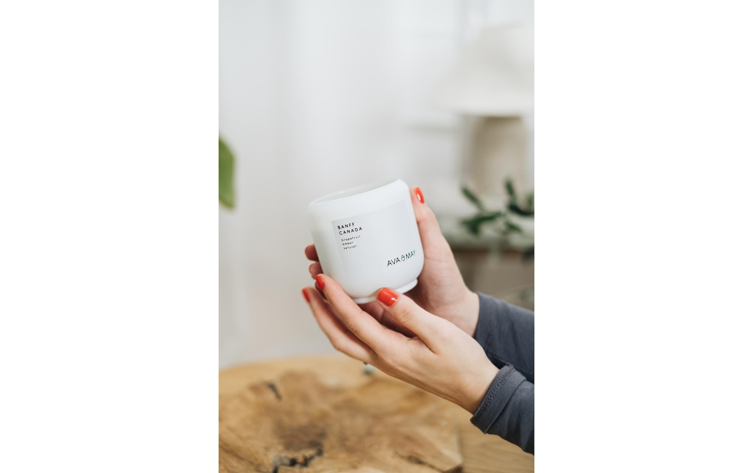 AVA & MAY Bougie parfumée »Banff 200 g«