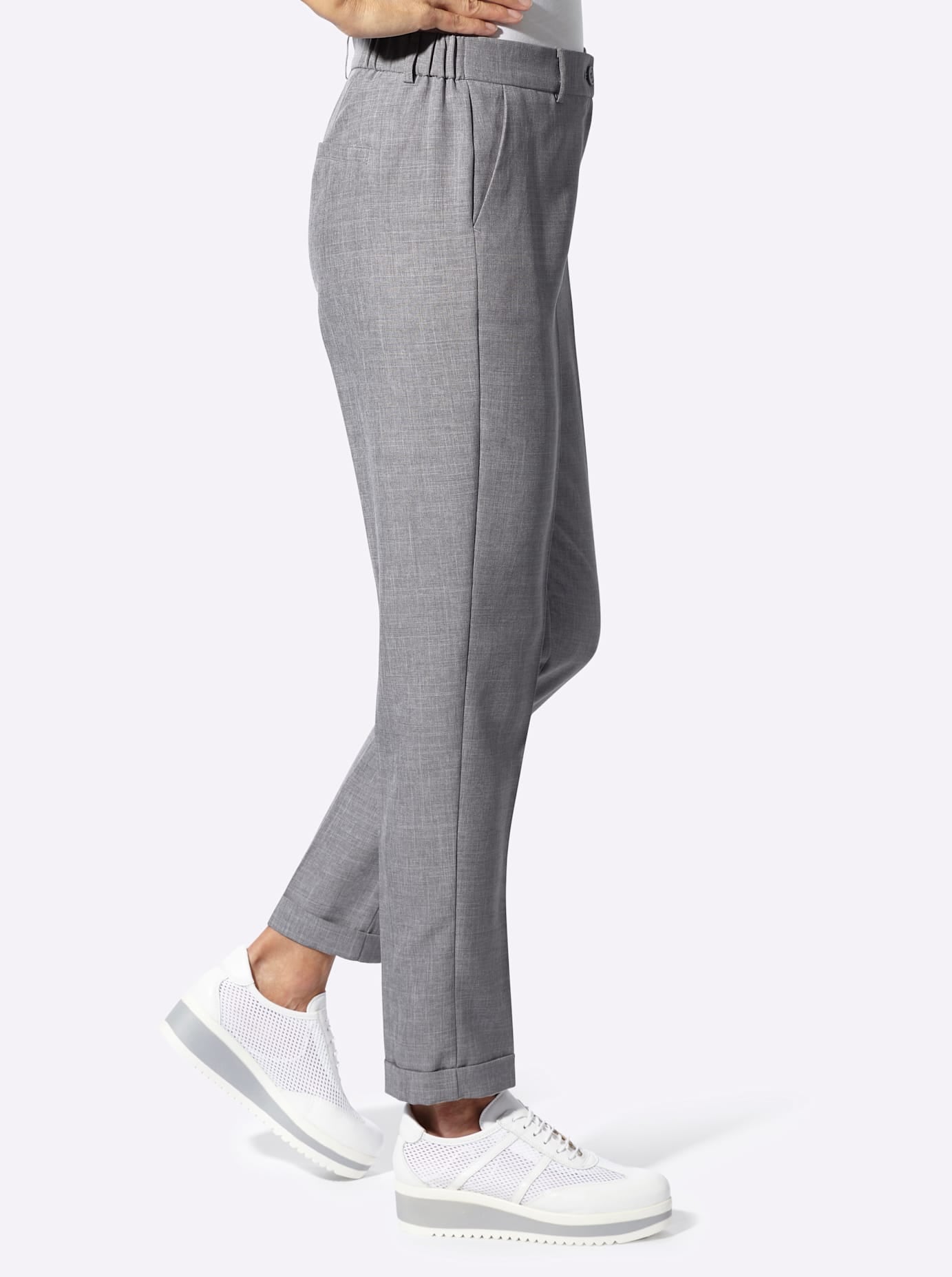 Classic Basics Bügelfaltenhose