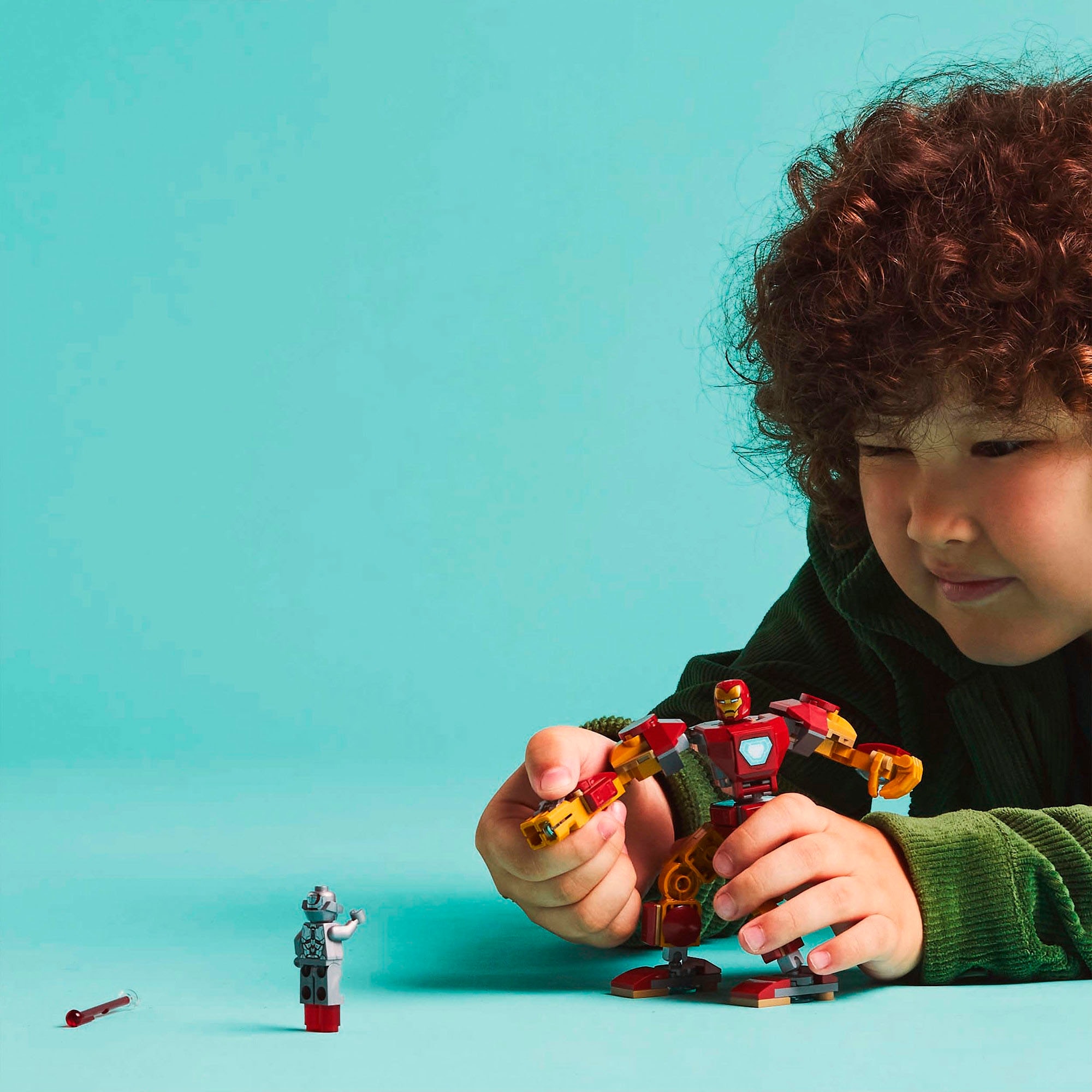 LEGO® Konstruktionsspielsteine »Iron Man Mech vs. Ultron (76307), LEGO Super Heroes« Made in Europe