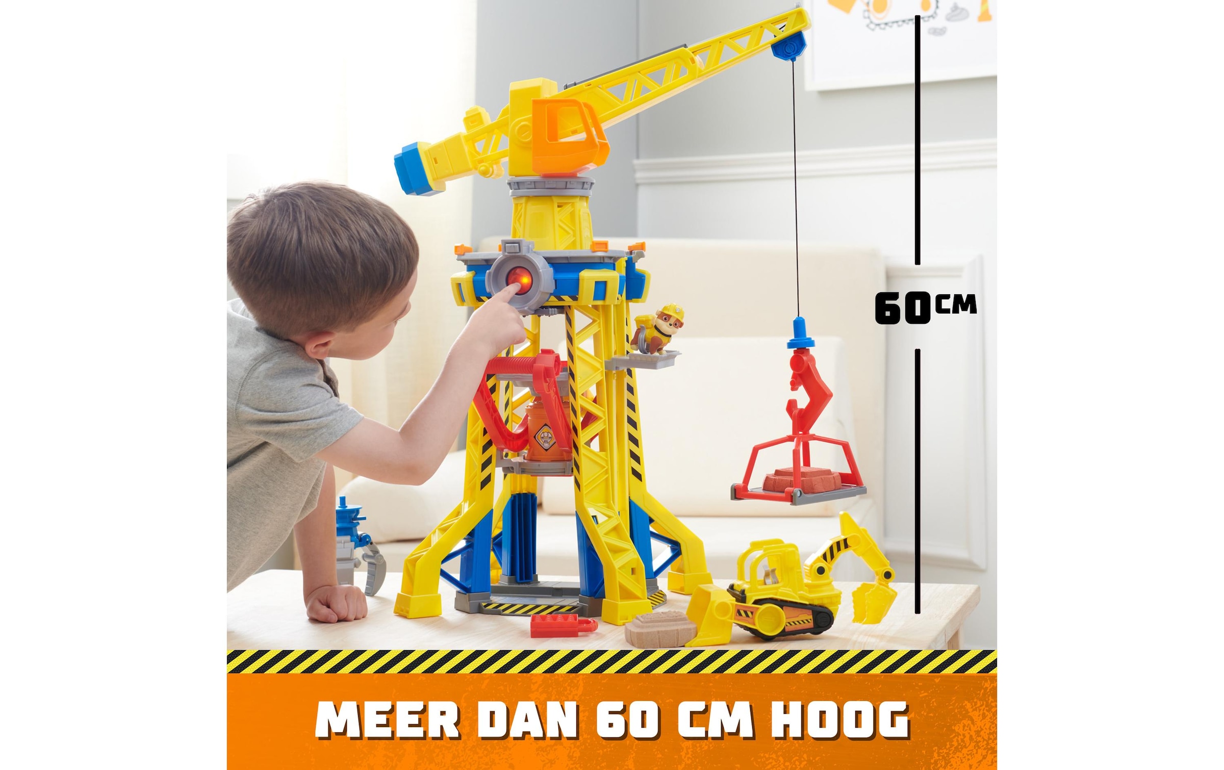 Spielwelt »Spinmaster Rubble und Crew Barkyard Crane«