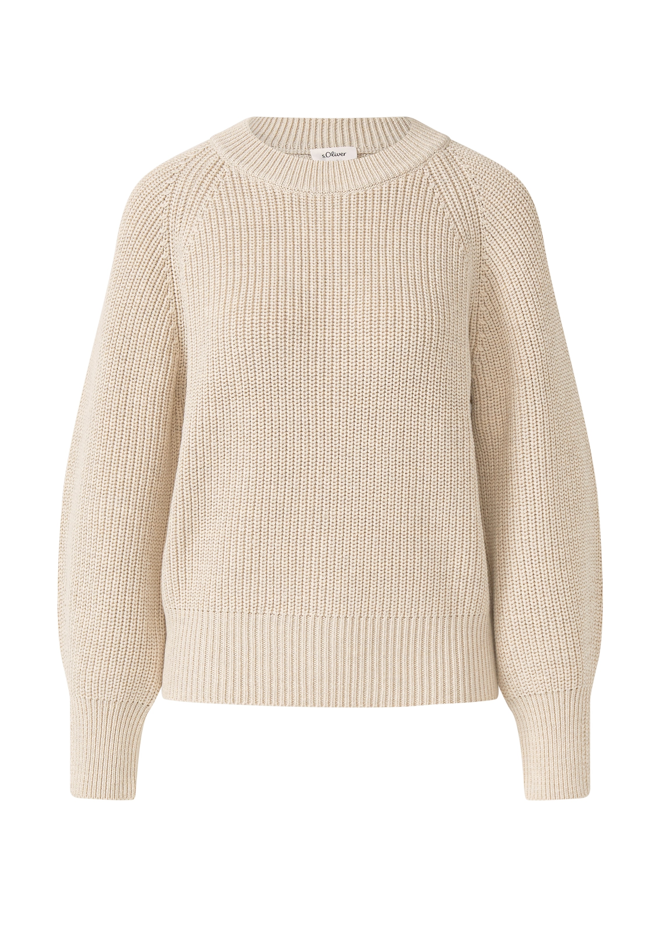 s.Oliver Pull en tricot mit Raglanärmeln