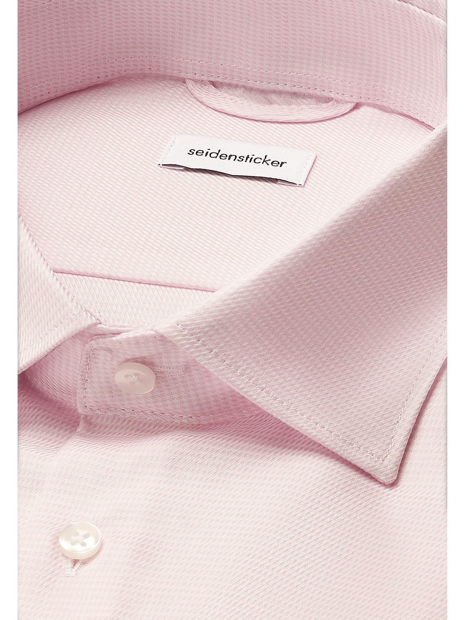seidensticker Businesshemd »Schwarze Rose«, Slim 1/1 Kentkragen Struktur