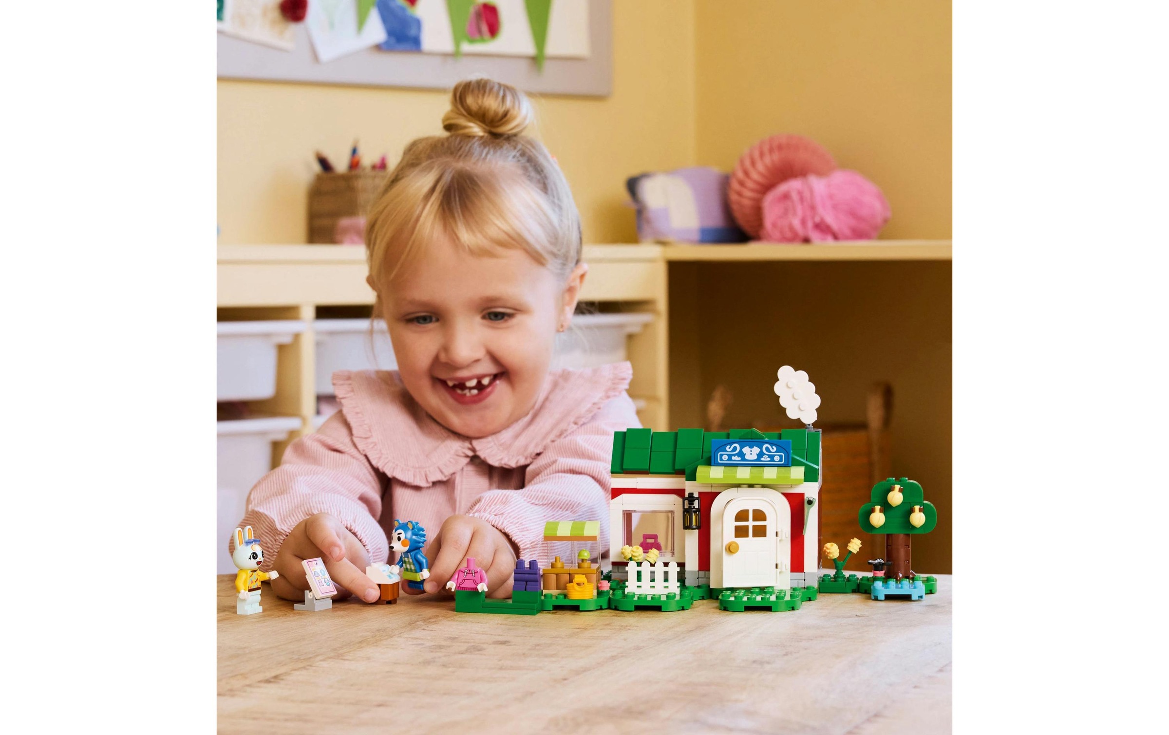 LEGO® Spielbausteine »Animal Crossing Die Schneiderei Schneiderschwestern 77055«