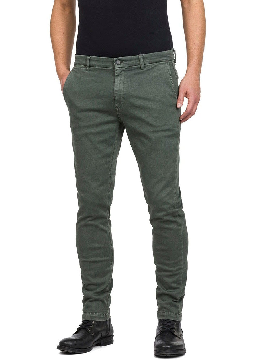 Image of Replay Chinohose "ZEUMAR Hyperflex" im Slim Fit