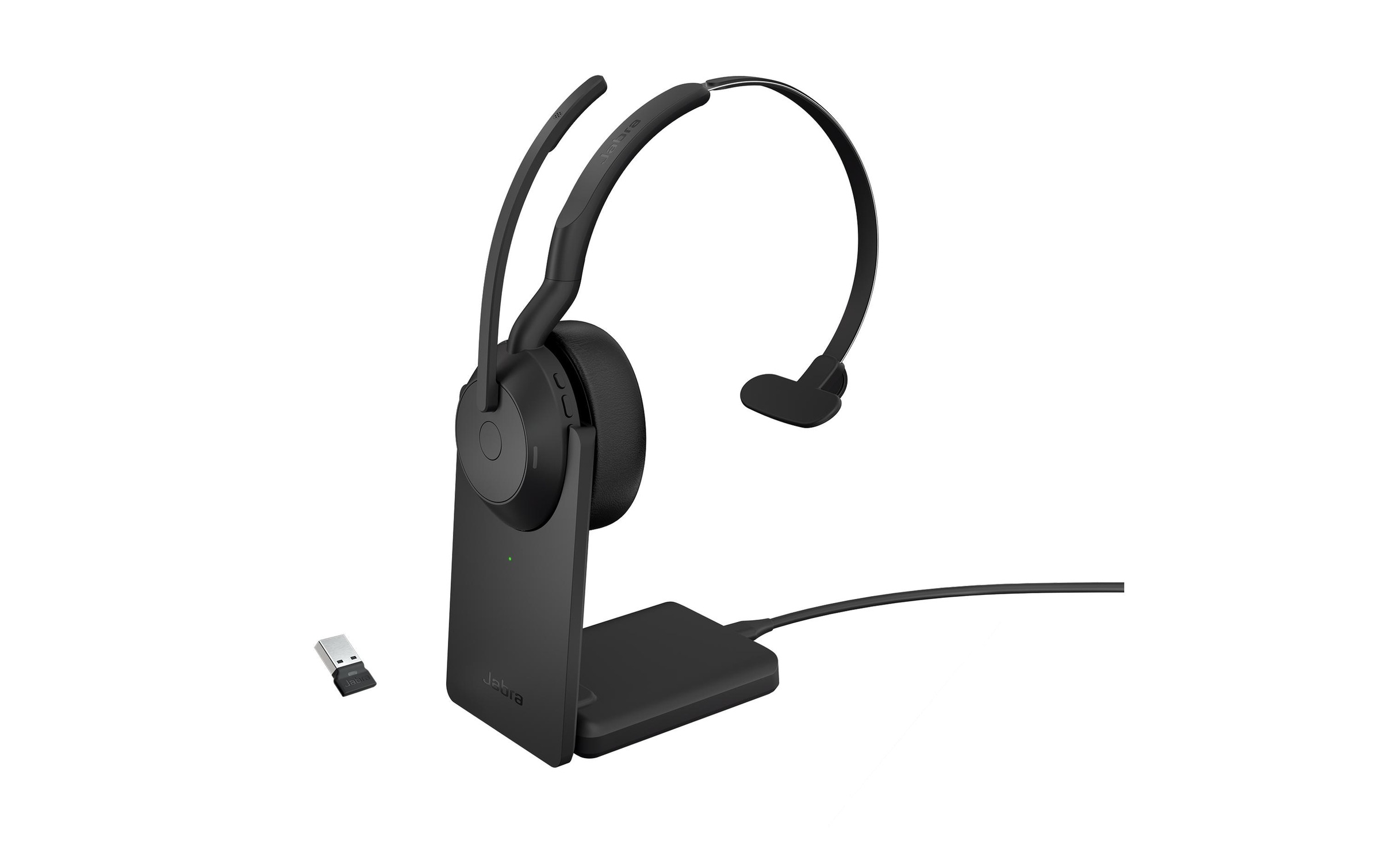 Jabra Headset »Evolve2 55 Mono UC U«, Active Noise Cancelling (ANC)