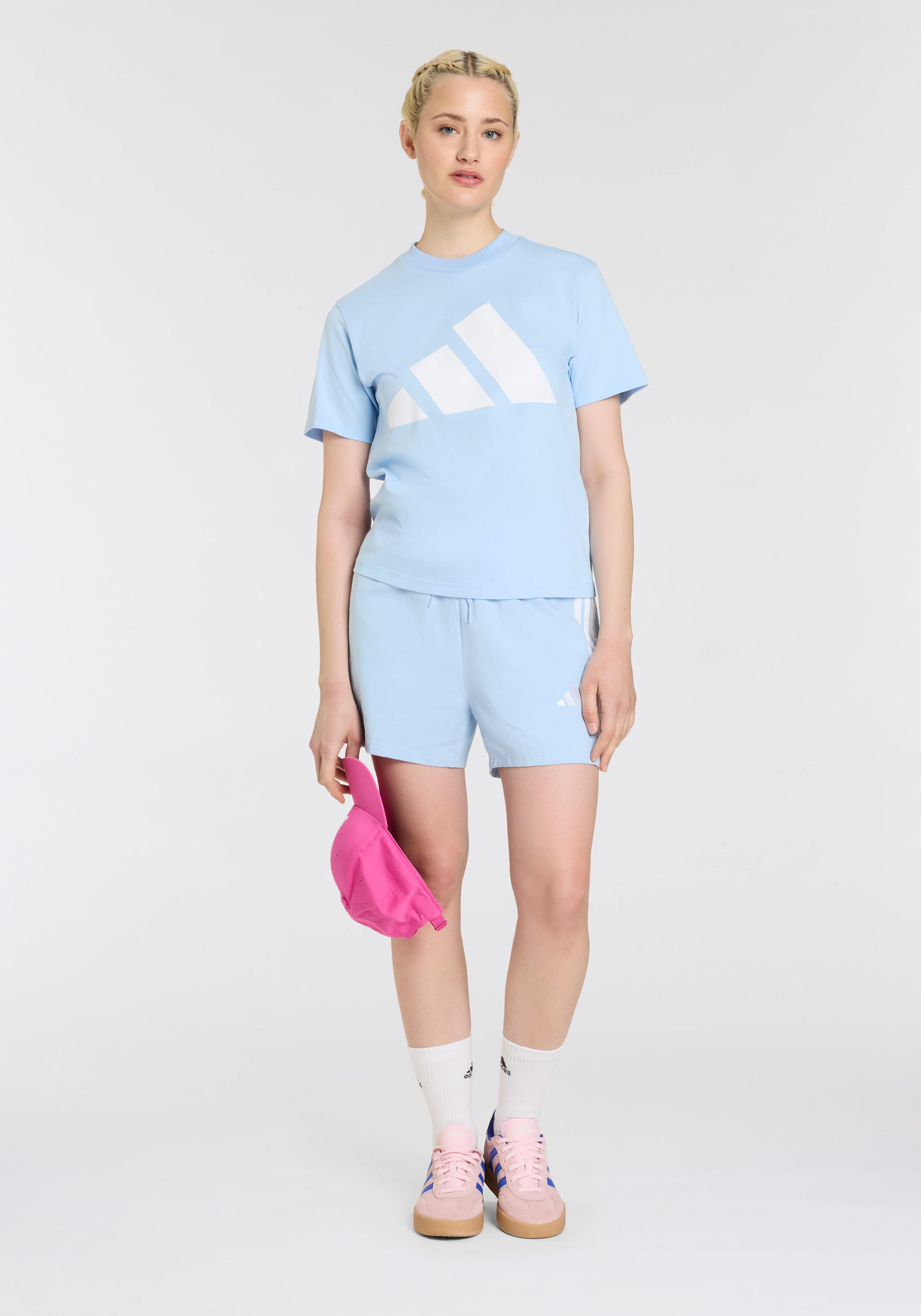 adidas Sportswear Shorts »W 3S SJ SHO«, (1 tlg.)