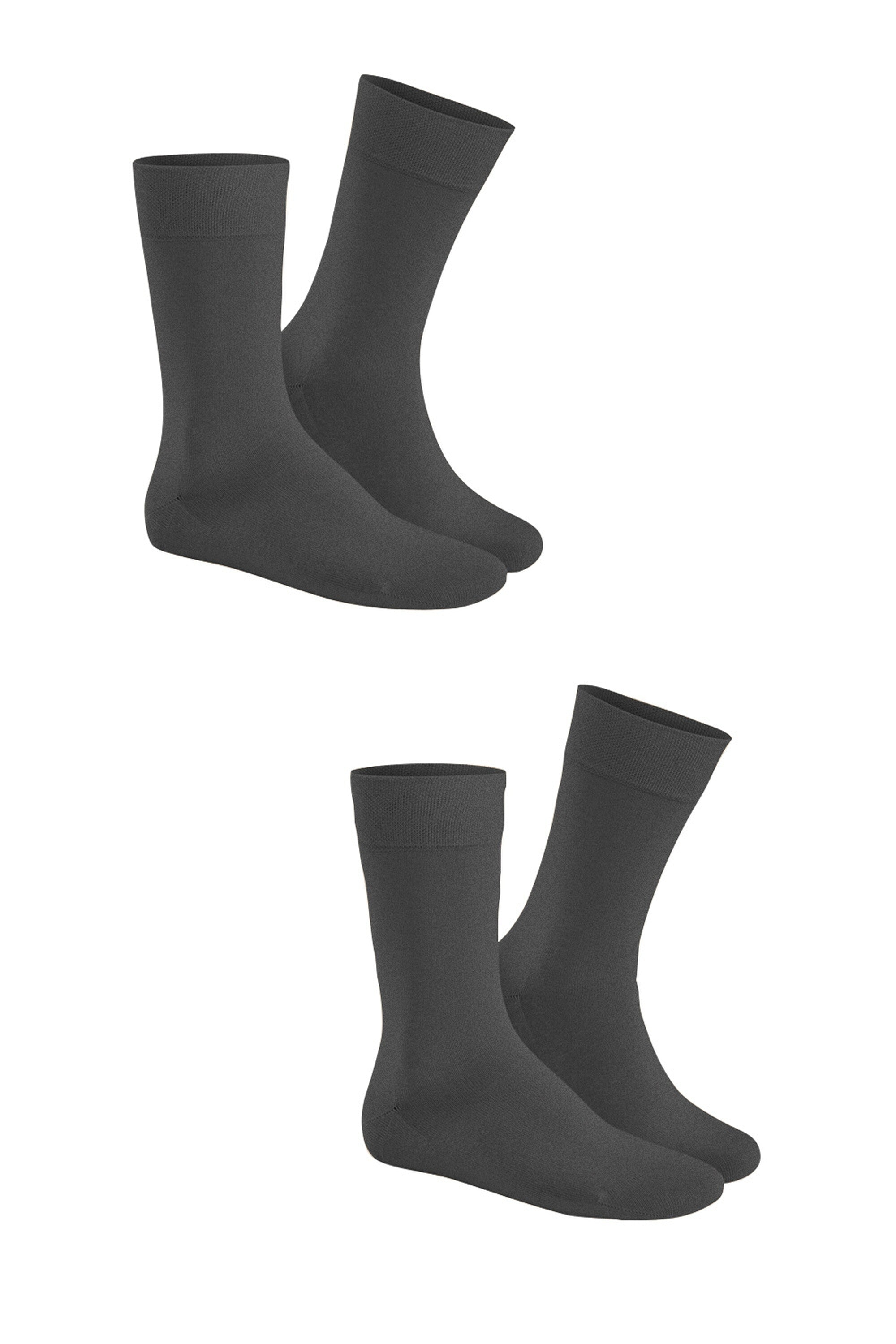 Image of Hudson Socken "ONLY 2-PACK" 2er Pack, Komfortbund mit weitem Fussausschnitt