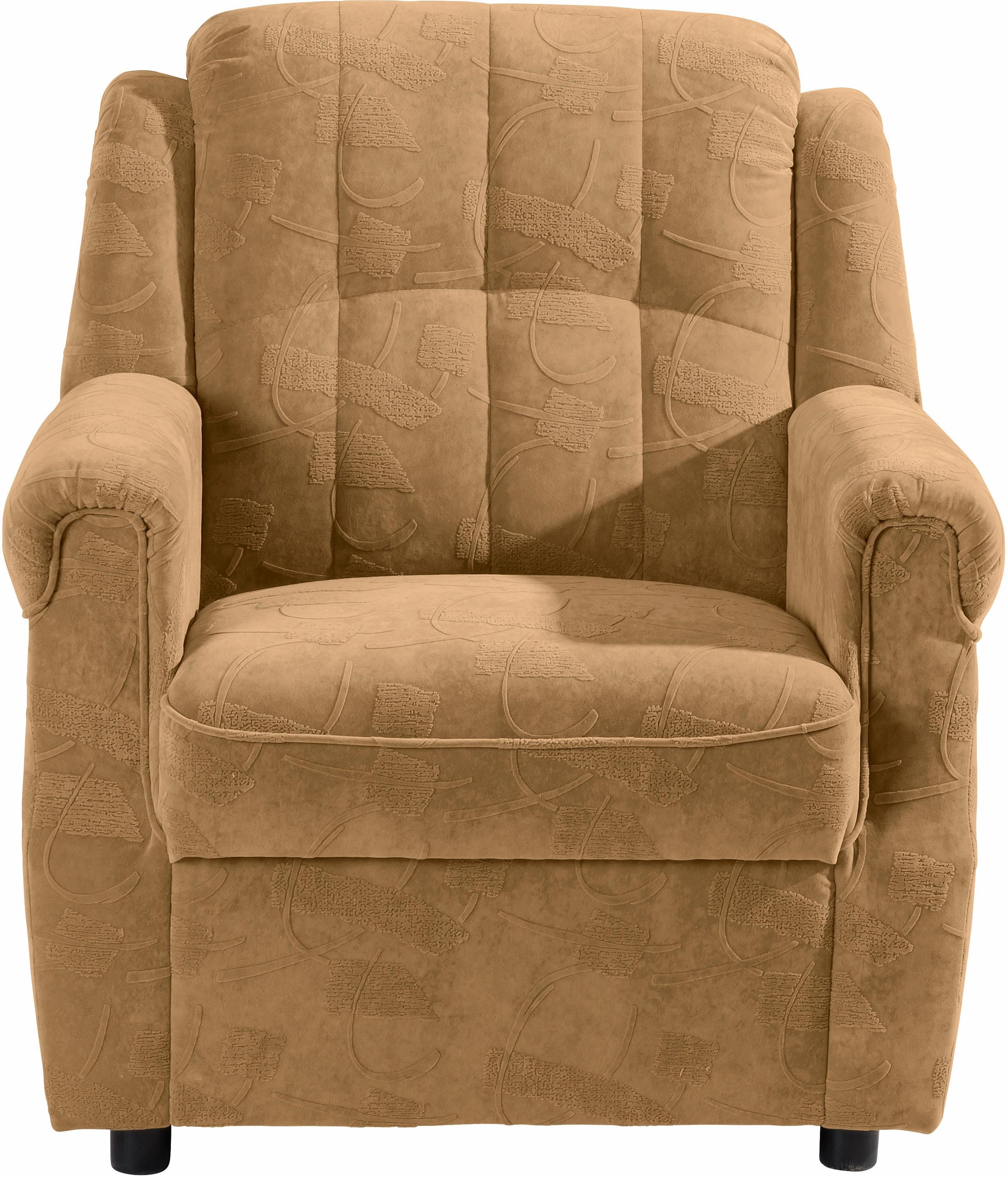 Max Winzer® Sessel »Manhattan«, im Reliefsamt kaufen