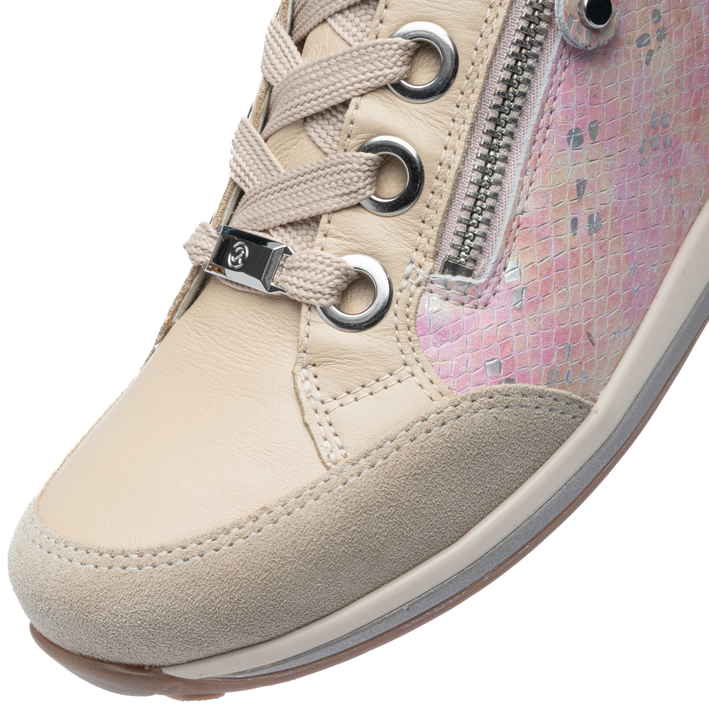 Ara Keilsneaker »OSAKA«  , Freizeitschuh, Halbschuh, Schnürer in Komfortweite H (= sehr weit)