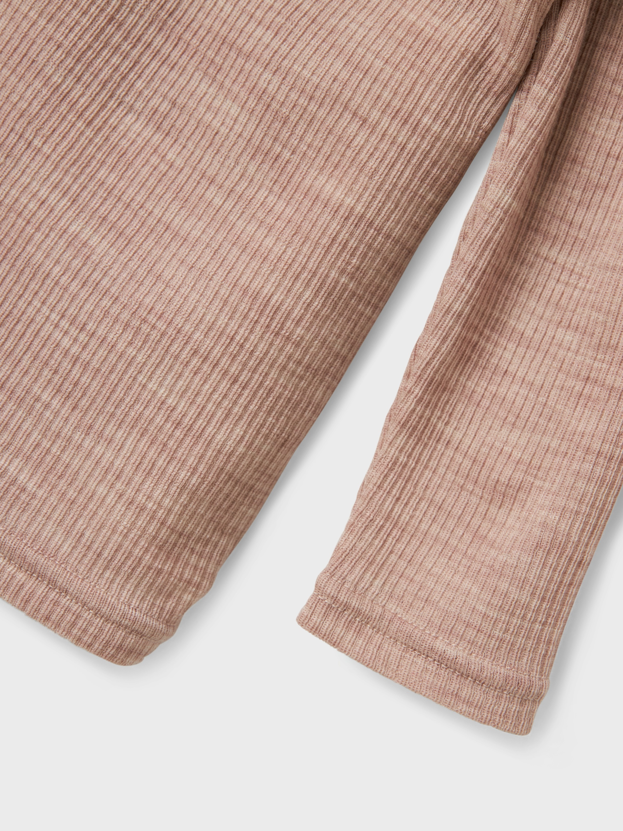 Name It Langarmshirt »NMNWAX WOOL RIB LS TOP NOOS«, aus reiner Merinowolle