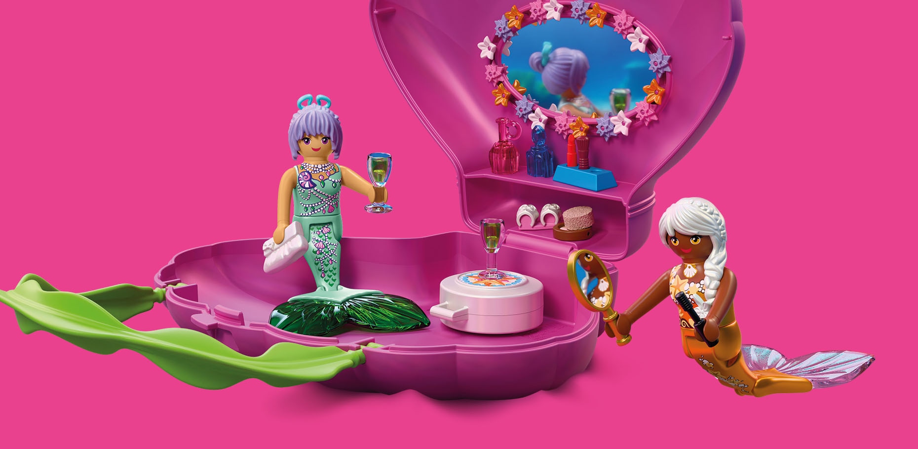 Playmobil® Jeu de construction »Muscheltasche Meerjungfrauen (72105), Fantasy & Magic«