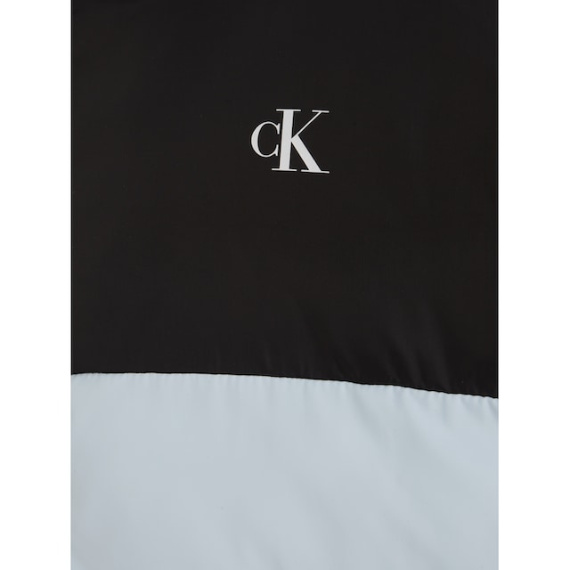 Calvin Klein Jeans Steppweste »NYLON COLOR BLOCK PUFFER VEST«, mit Logodruck  ab 99 CHF versandkostenfrei bestellen