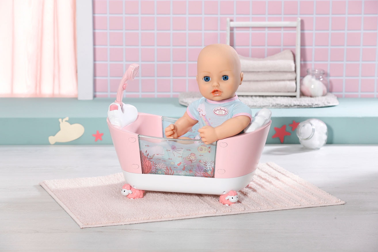 Baby Annabell Puppen Badewanne »Zauberwanne Badespiel«, mit Licht- und Soundeffekten