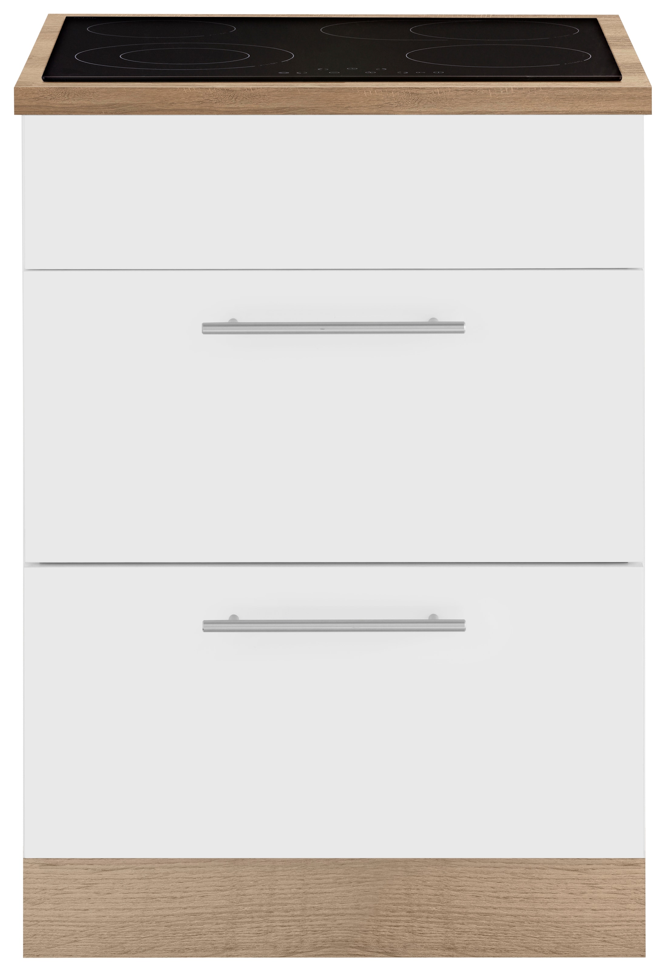 wiho Küchen Armoire d'encastrement pour table de cuisson »Cali« 60 cm breit