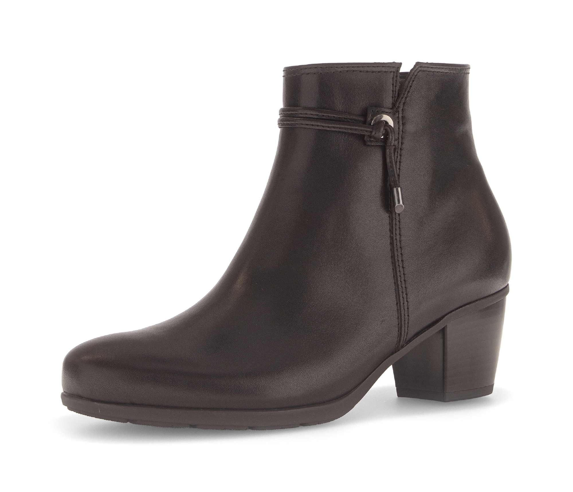 Gabor Stiefelette  , Trichterabsatz, Ankleboots mit Hovercraft Luftkammer-Laufsohle