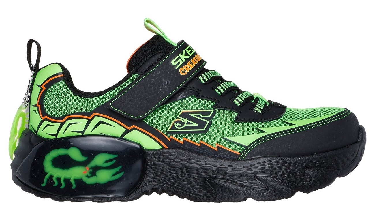 Skechers Sneaker »CREATURE-CRAWLERS«  Klettschuh mit coolem Motiv, Grössenschablone zum Download