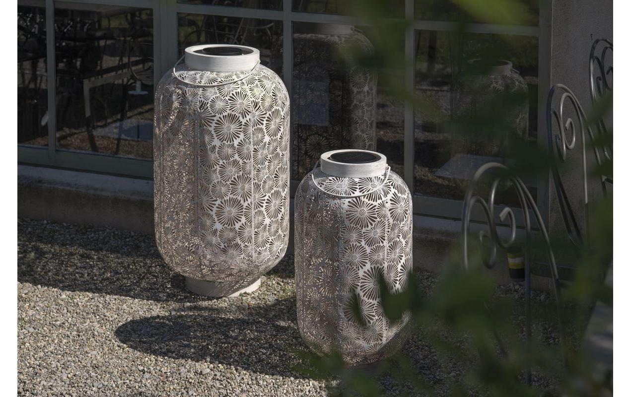 STT Laterne »Solar Antic Grand Blossom 58 cm« Antike Solar-Laterne für den Aussenbereich