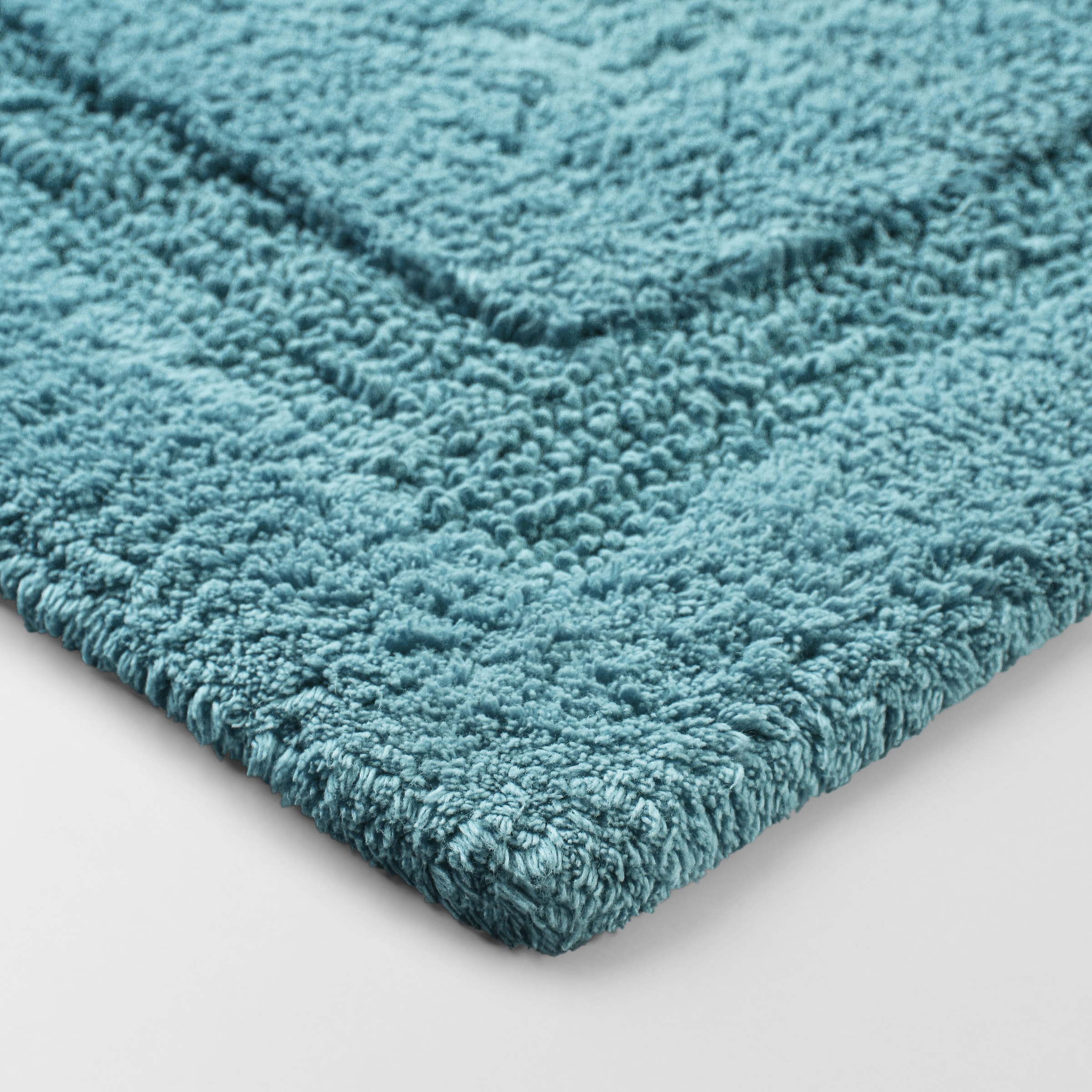 GOODproduct Tapis de bain »Meellor« Höhe 20 mm revêtement antidérapant compatible chauffage au sol Tapis de bain, tufté, moderne, uni, antidérapant, moelleux, coton