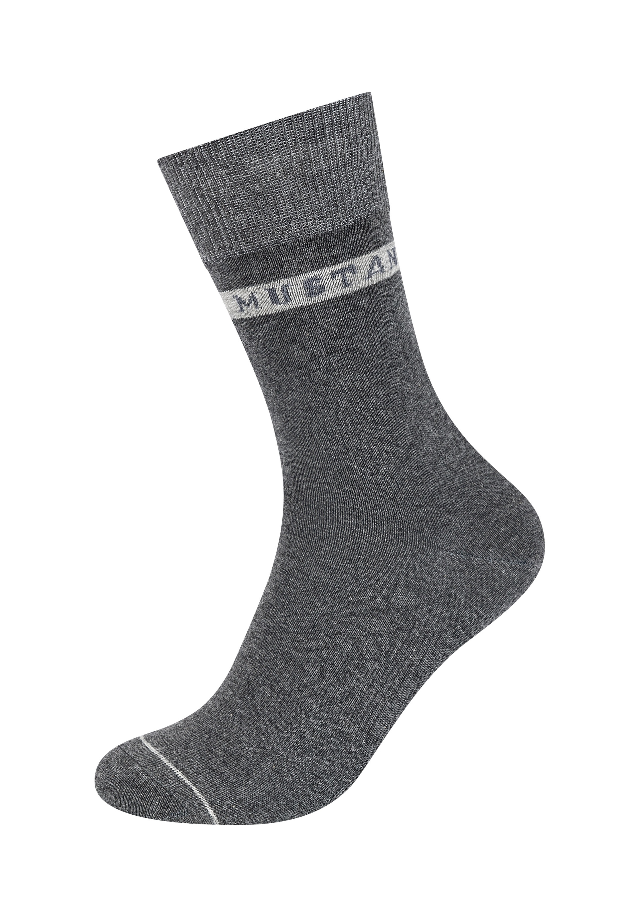 MUSTANG Socken »casual« 6 Paar tlg. weicher und elastischer Komfortbund