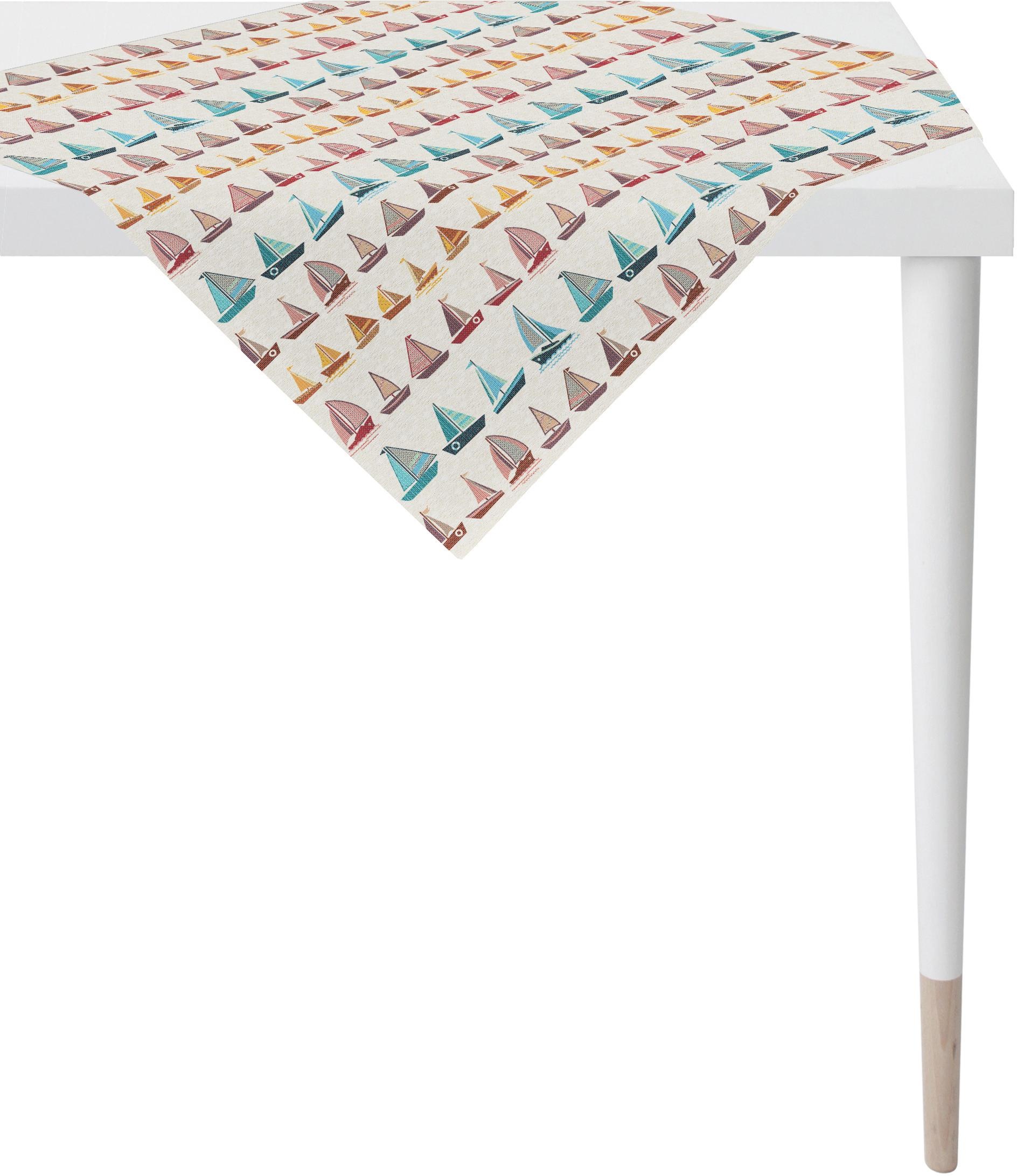 Image of APELT Mitteldecke "1549 Summergarden, Sommerdeko, Sommer" Gobelingewebe