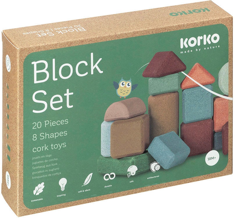 KORKO Spielbausteine »Small Architects« aus Kork