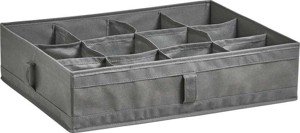 Image of Zeller Present Organizer "12 Fächer" Aufbewahrungsbox, faltbar, für Wäsche