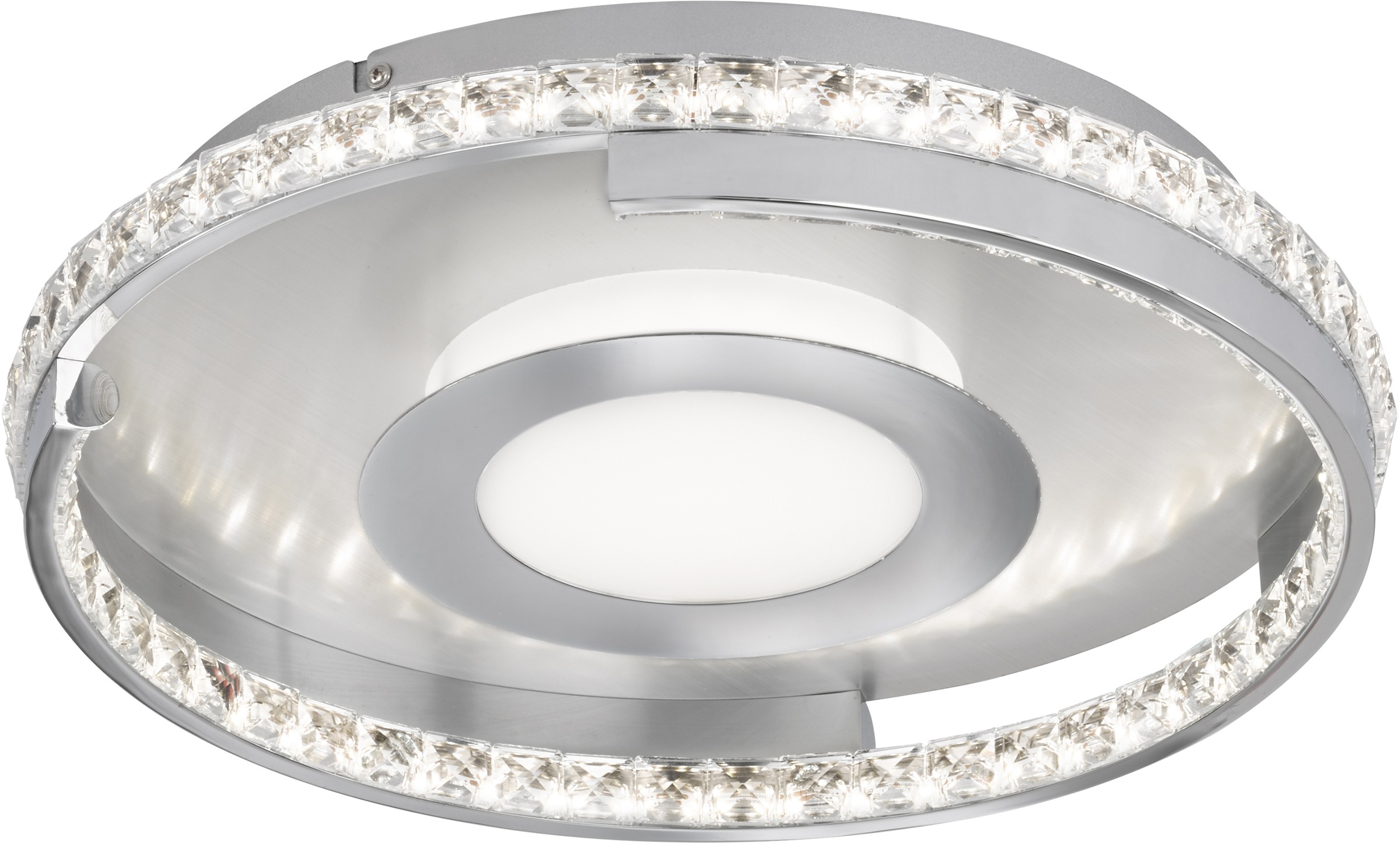 Image of WOFI LED Deckenleuchte »MARY«, LED-Modul, 1 St., Warmweiss, Kristall bei Ackermann Versand Schweiz