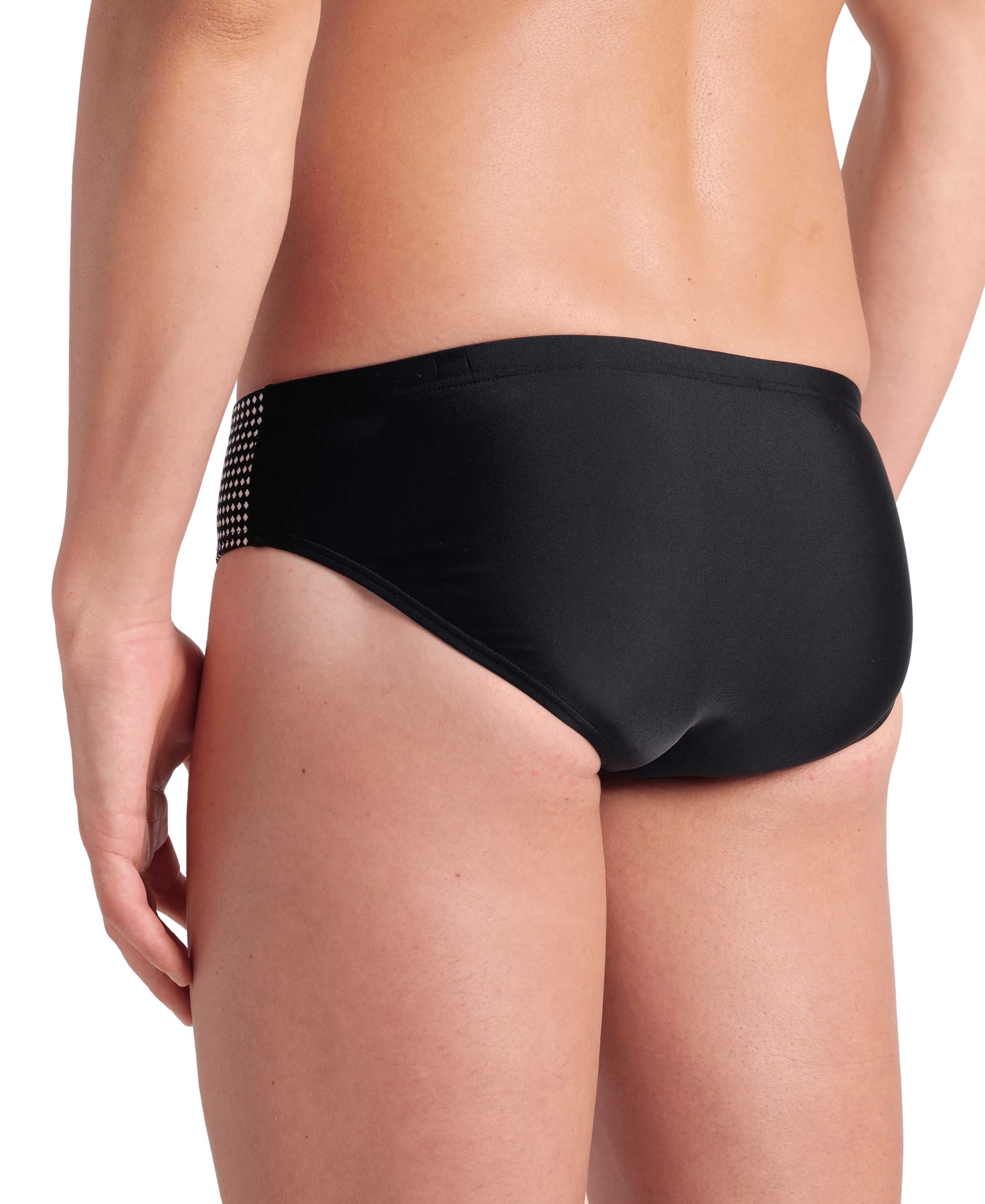Arena Badehose »MEN'S SWIM BRIEFS GRAPHIC« in Stretch-Qualität, mit innenliegendem Kordelzug