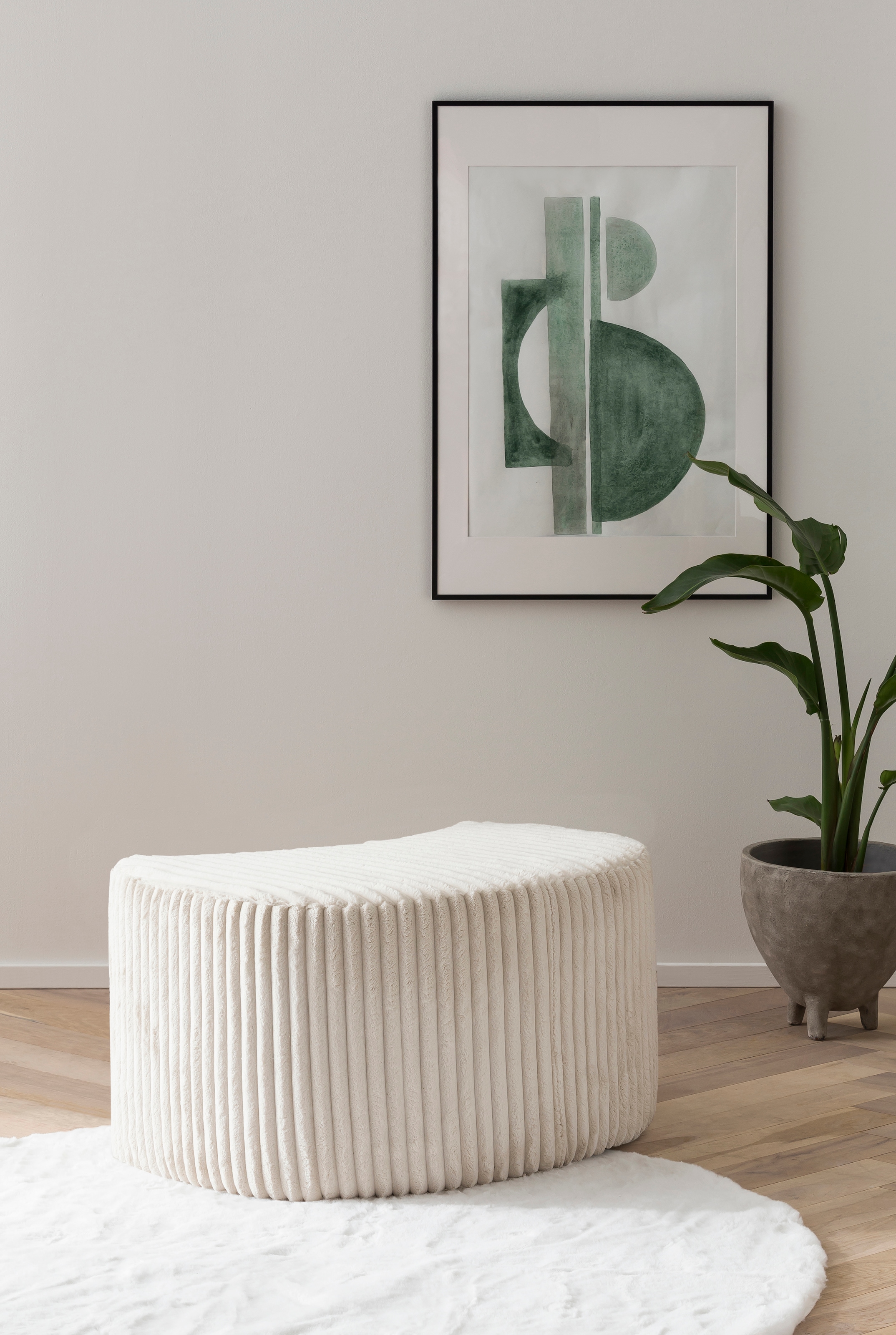 Image of Home affaire Hocker "MAISIE Cord, passende Ergänzung Drehsessel" in 3 Farben