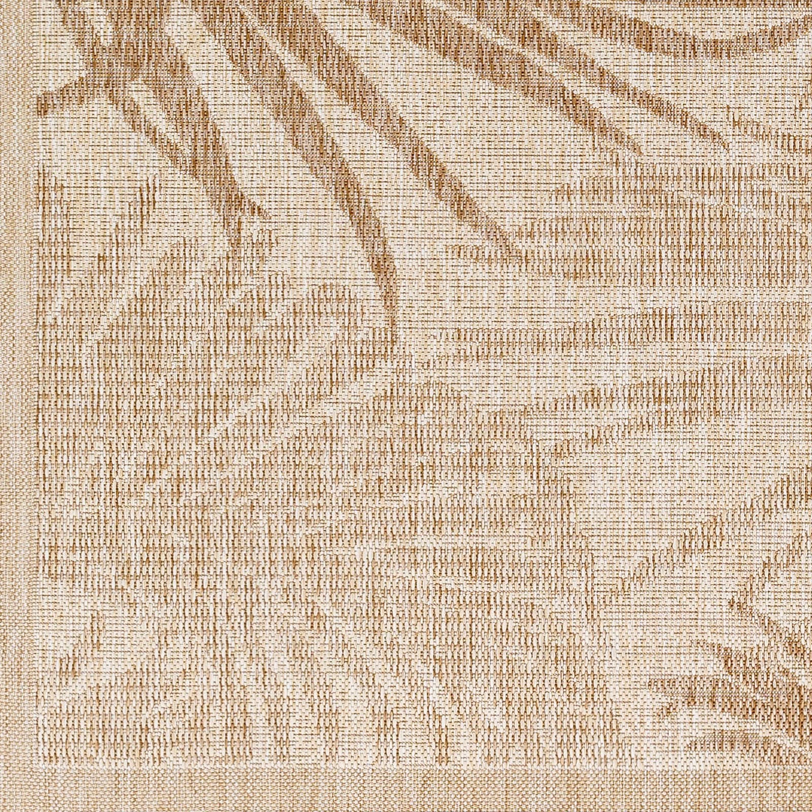 Livabliss Teppich »LINZ«, rechteckig, 4 mm Höhe, Teppich In- /Outdoor Boho Jute-Optik, Balkon, Terrasse, Garten, Beige