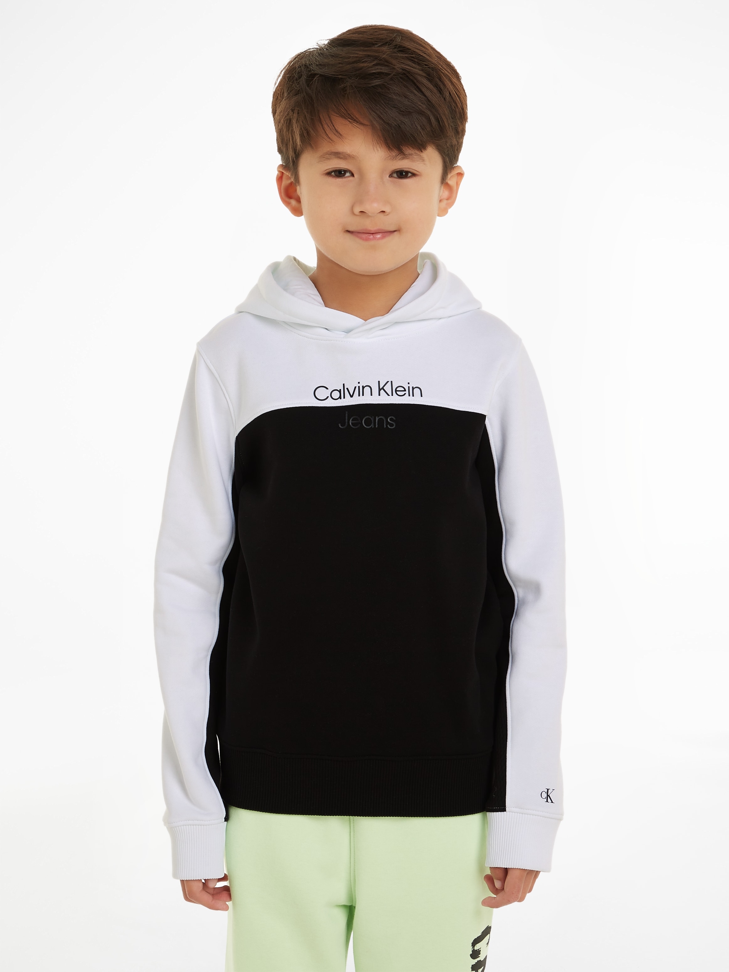 Sweatshirt »TERRY COLOR BLOCK REG. HOODIE«, für Kinder bis 16 Jahre