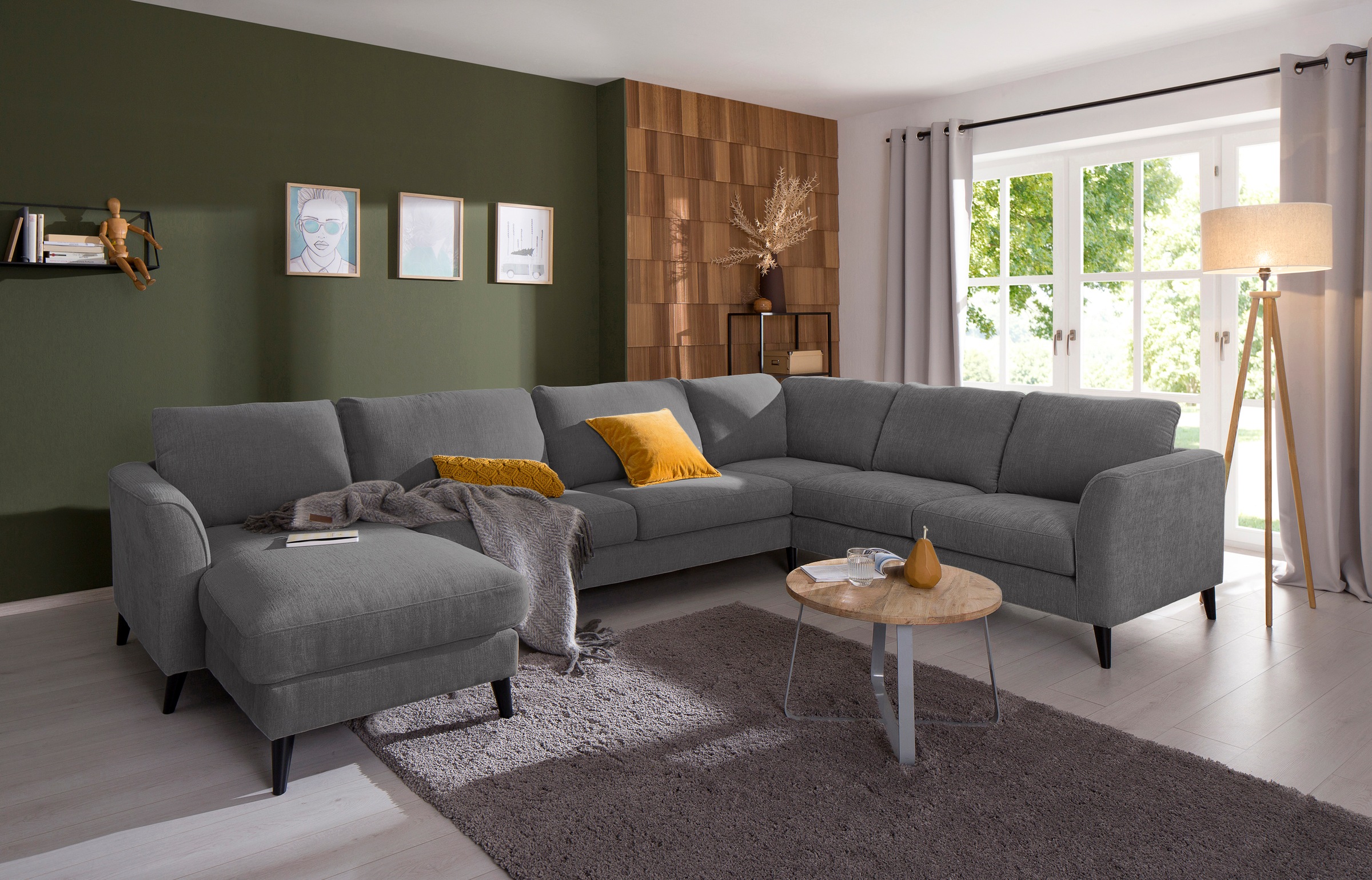 Image of Home affaire Wohnlandschaft »Gröde«, extra weicher Sitzkomfort bei Ackermann Versand Schweiz