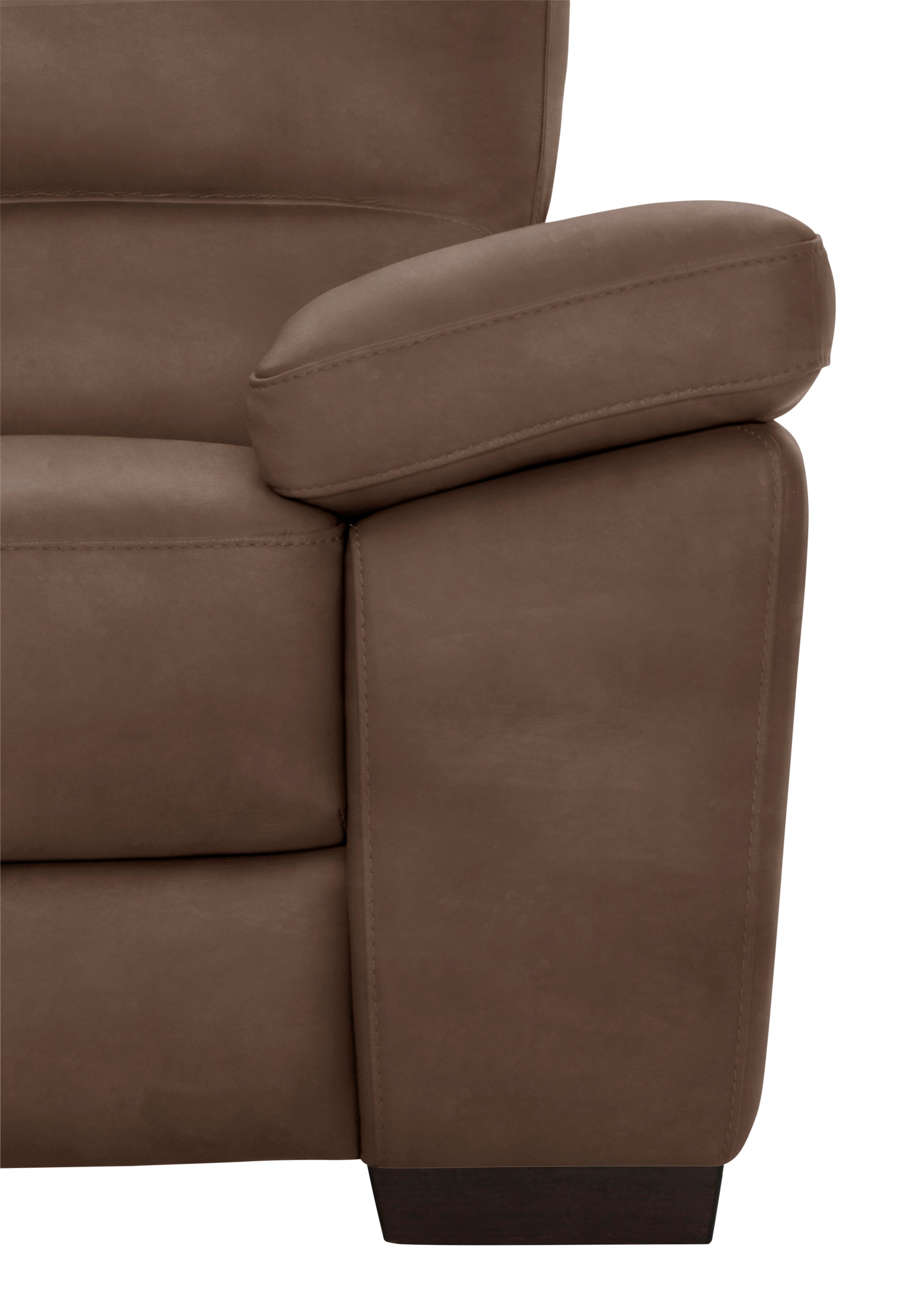 CALIA ITALIA 3-Sitzer »Gaia, Sofa im edlen Design und mit erstklassigem Sitzkomfort«, aus pflegeleichtem Luxus-Microfaser Ginevra Hydro Care
